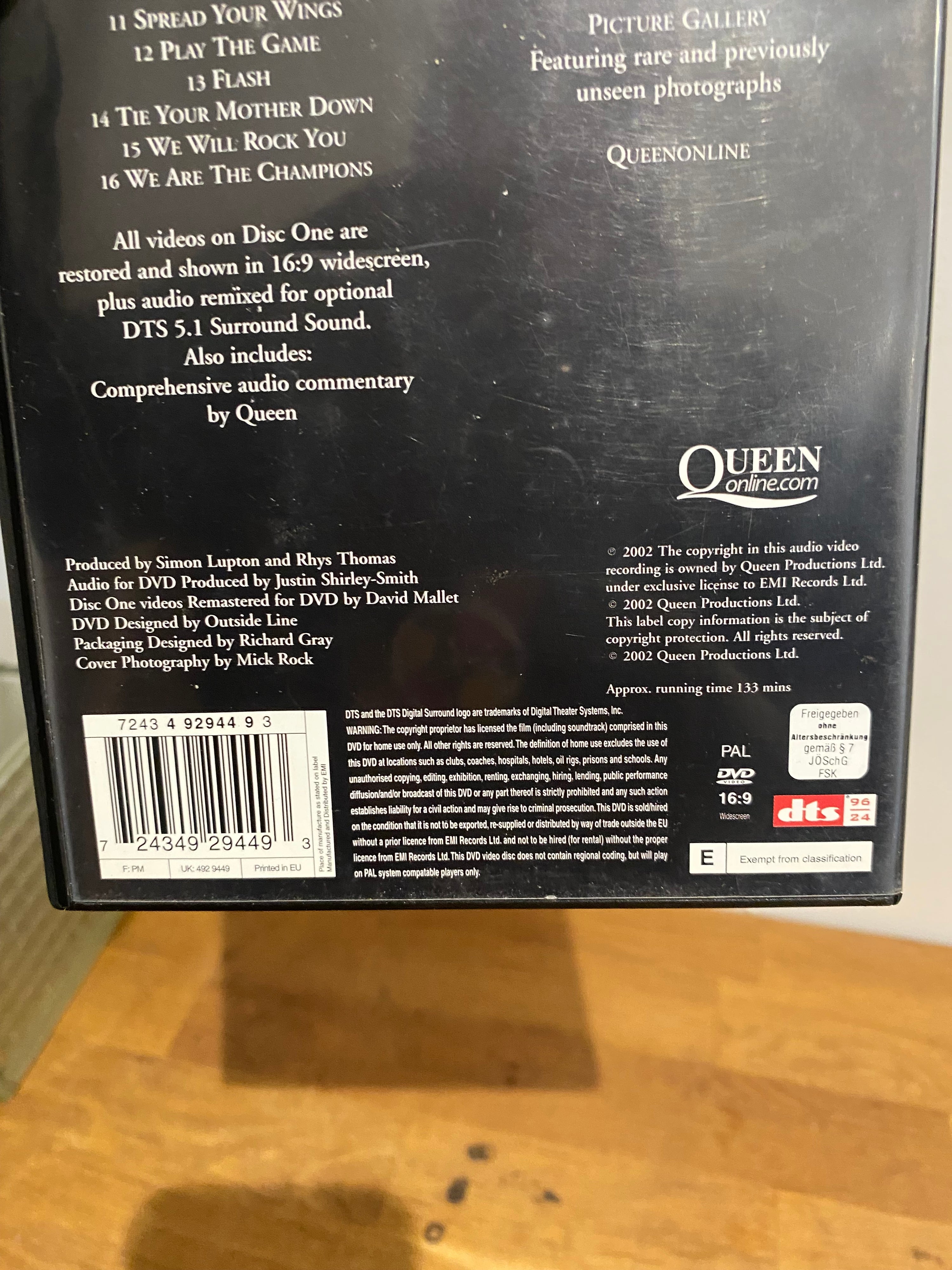 Queen - Greatest Video Hits 1 , double dvd