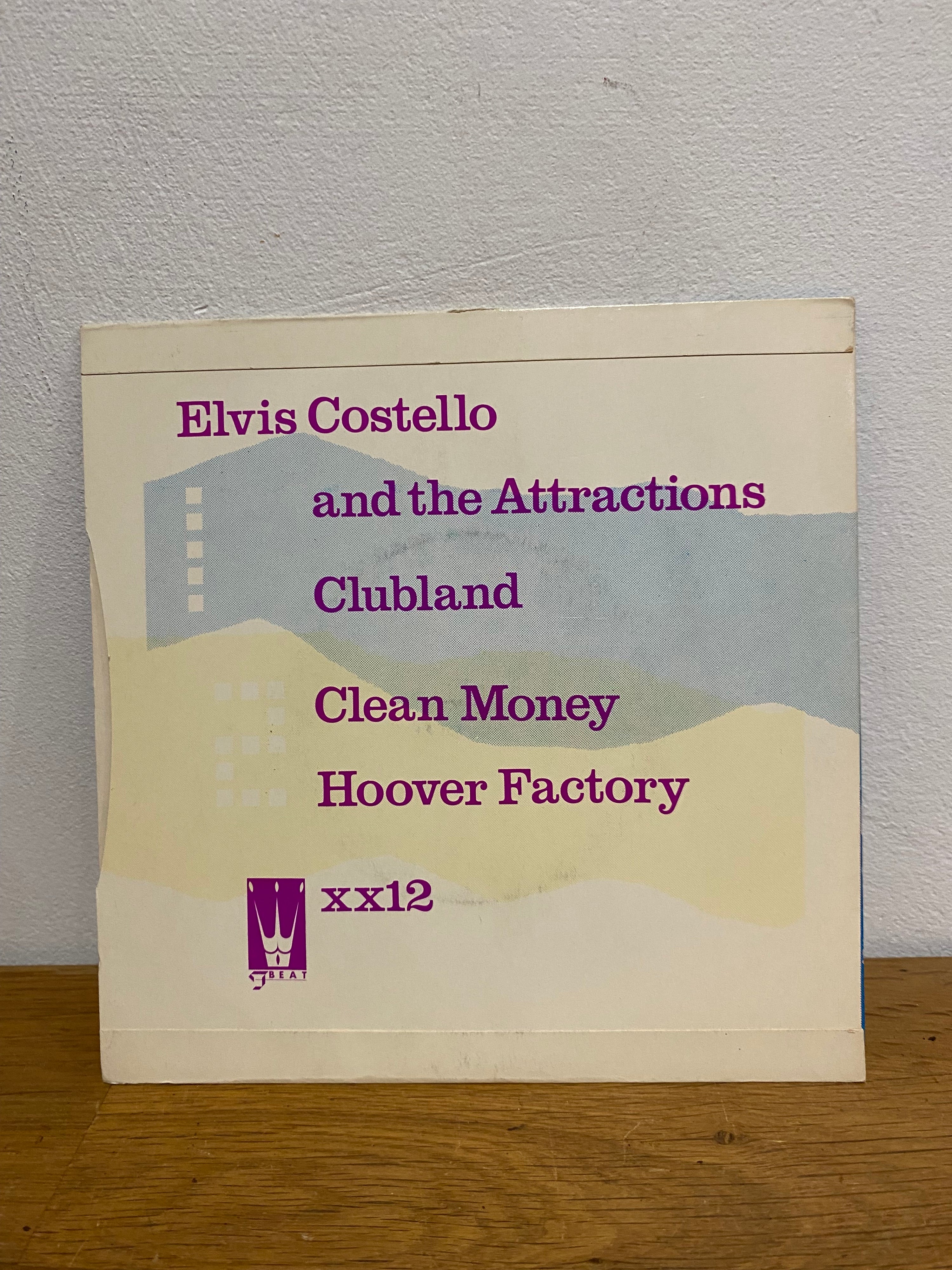 Elvis Costello - Clubland, 3 track 7” single , 1980 F-Beat