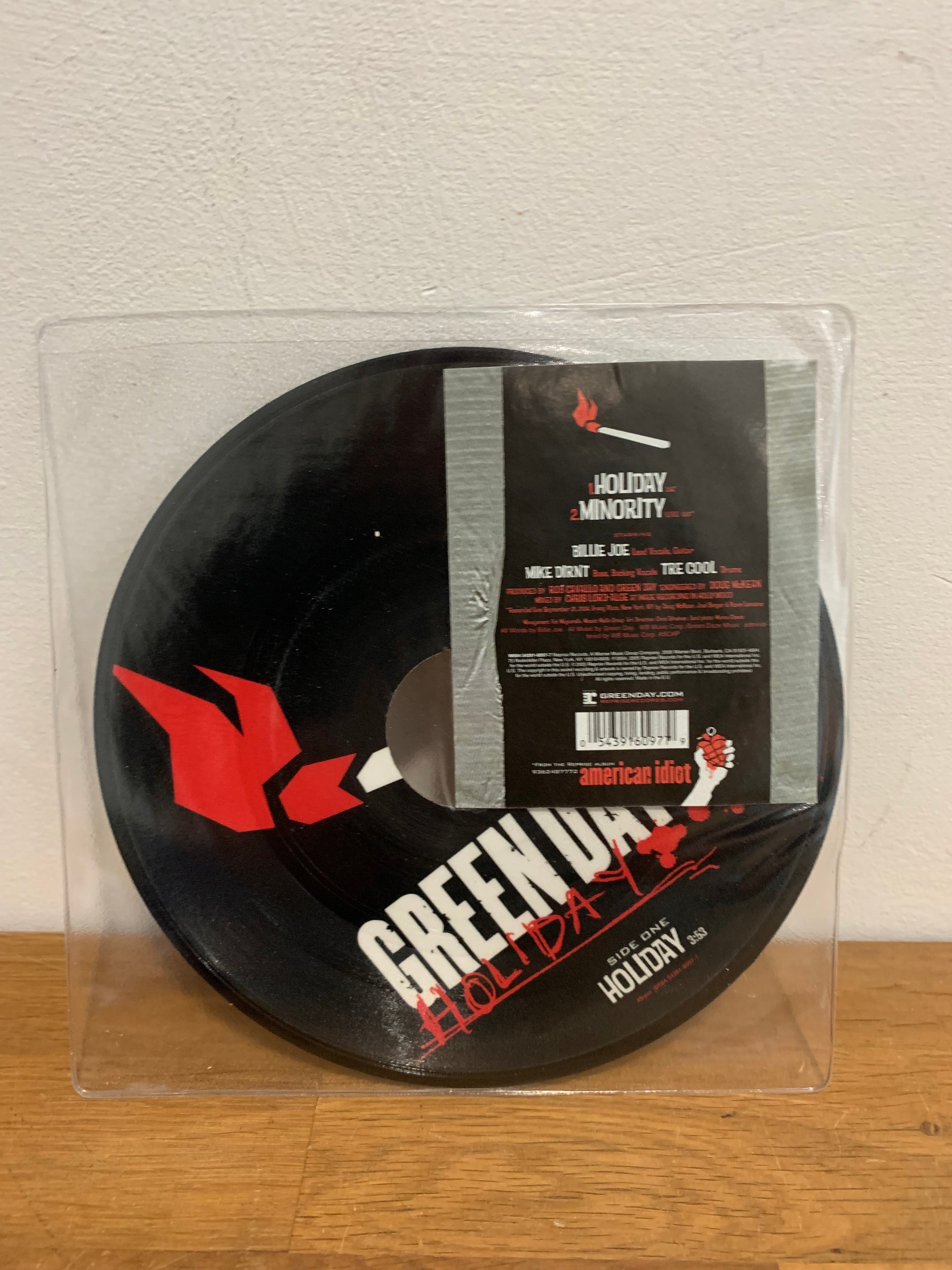 Green Day - Holiday, 7” picture disc, 2004.
