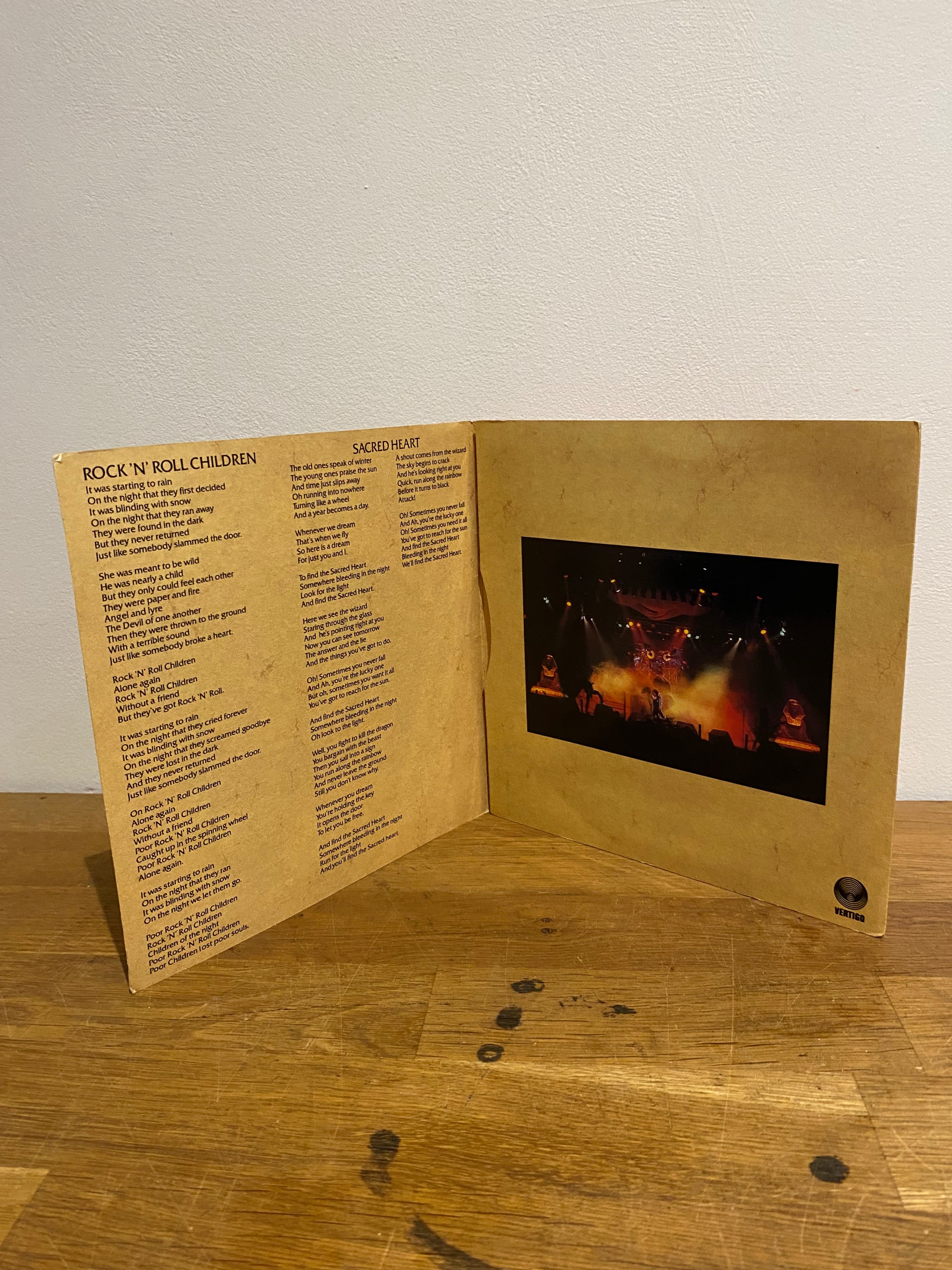 Dio - Rock ‘N’ Roll Children, 7 inch single, Limited edition gatefold