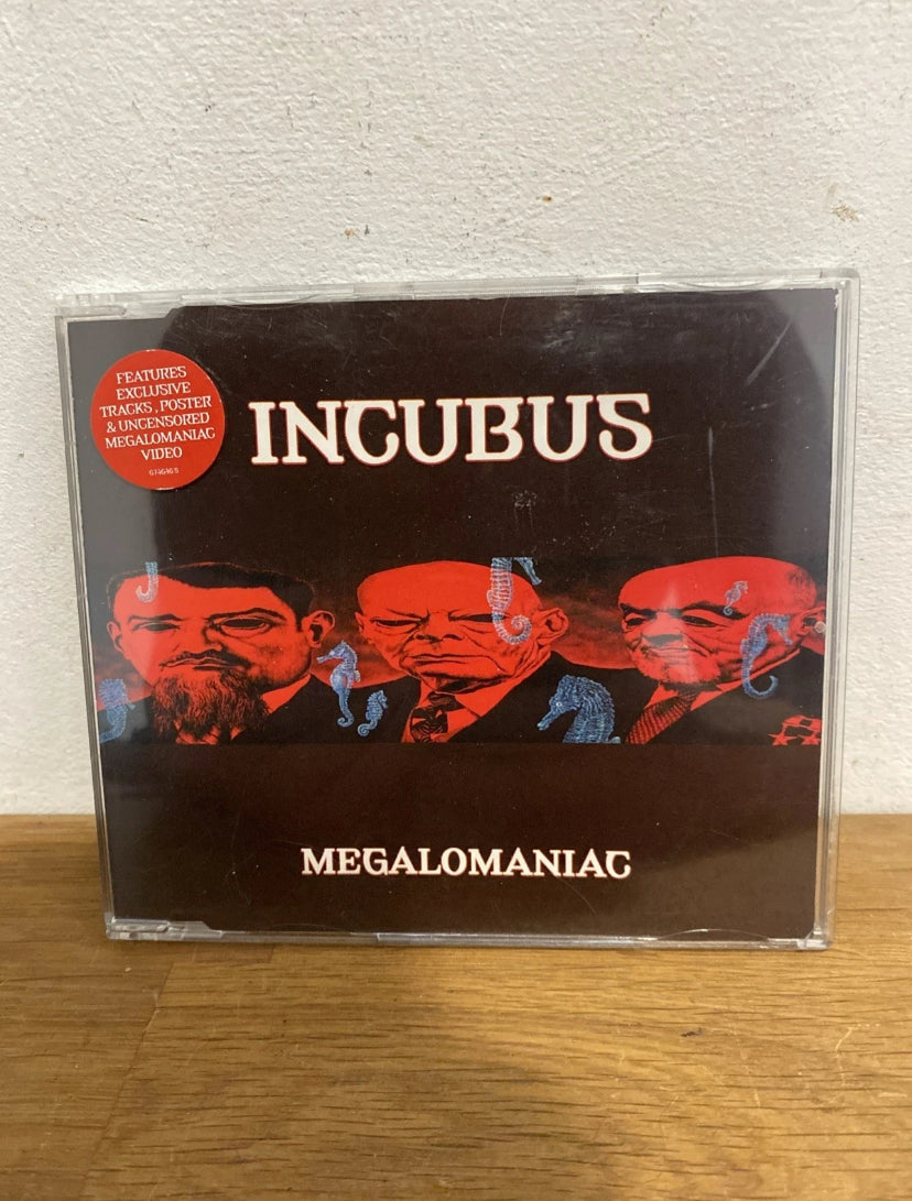 Incubus , Megalomaniac, 4 Track Cd Single