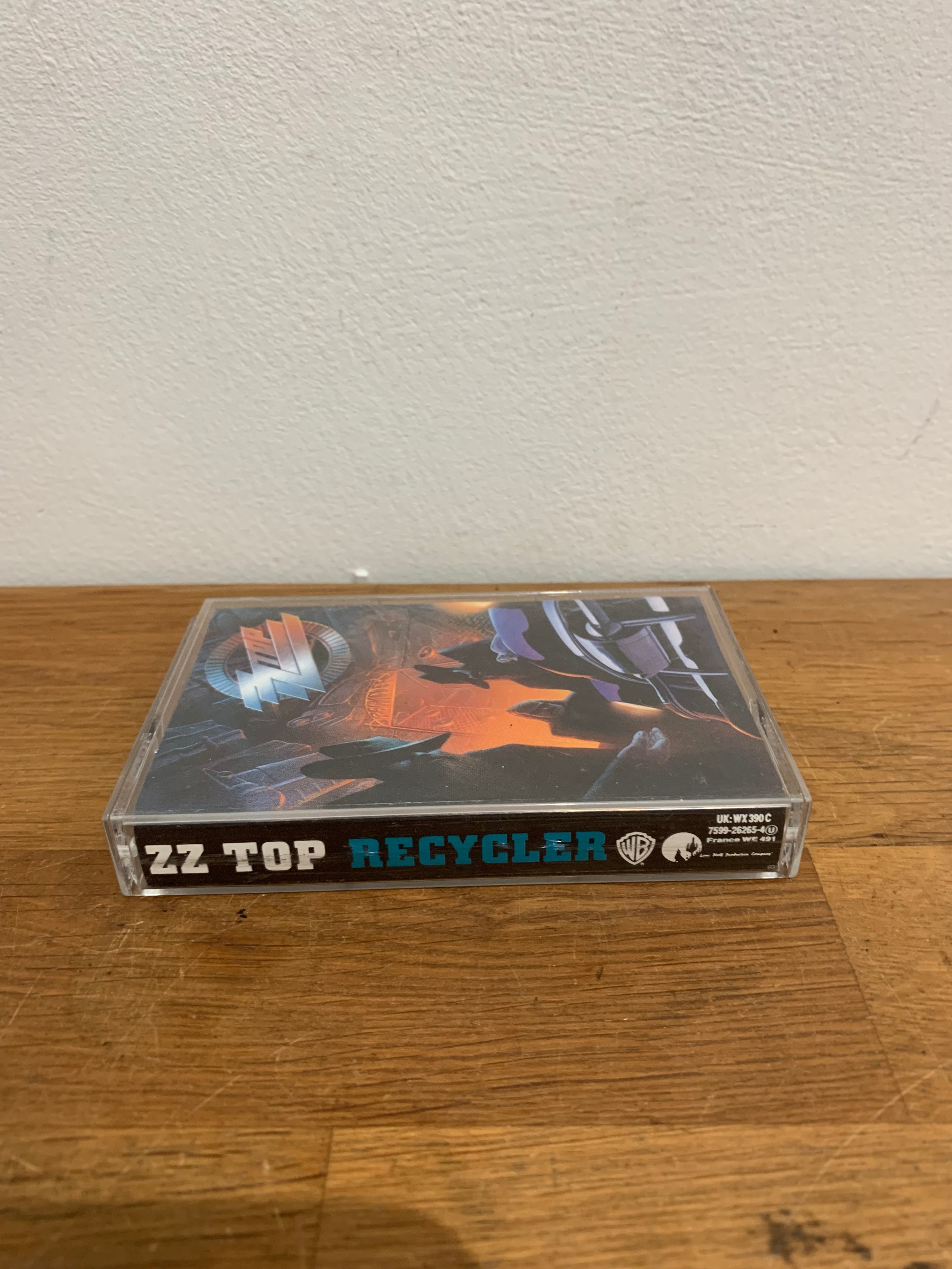 ZZ Top - Recycler , cassette album .