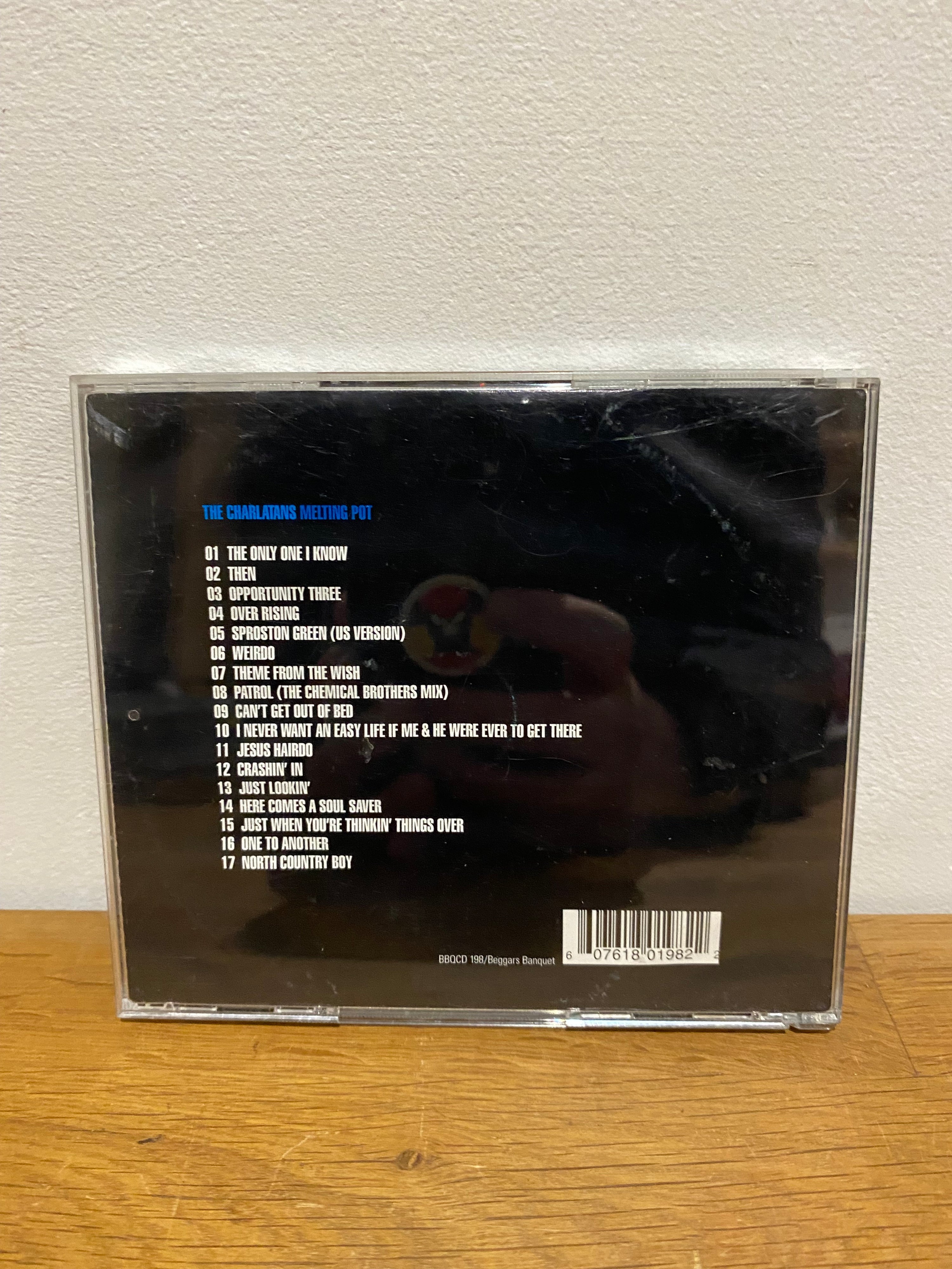 The Charlatans - Melting pot , cd album.