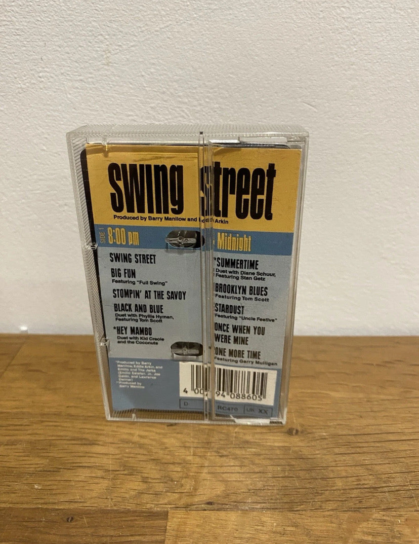 Barry Manilow - Swing Street, Cassette Album 1987