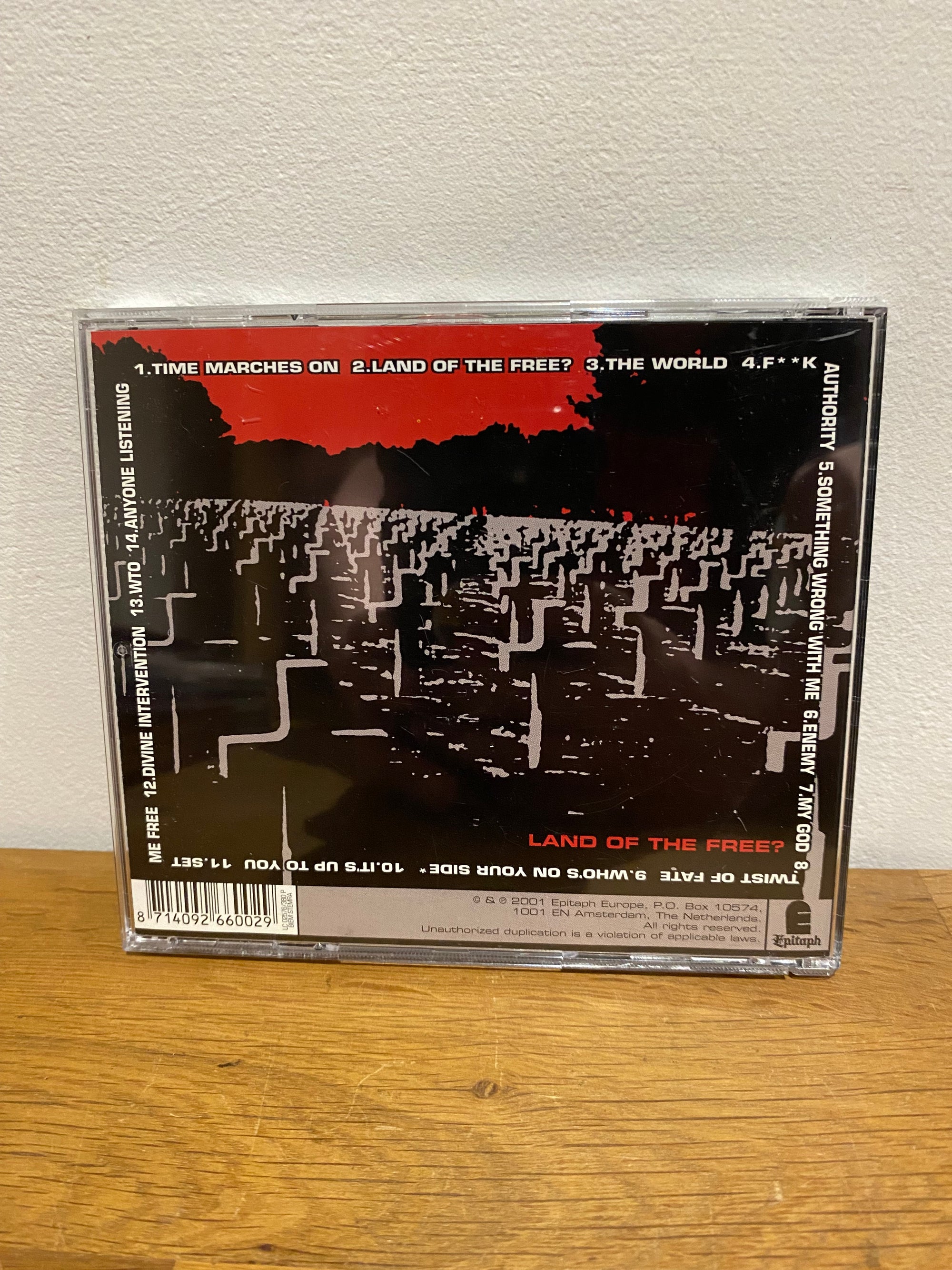 Pennywise - Land of the free , cd album