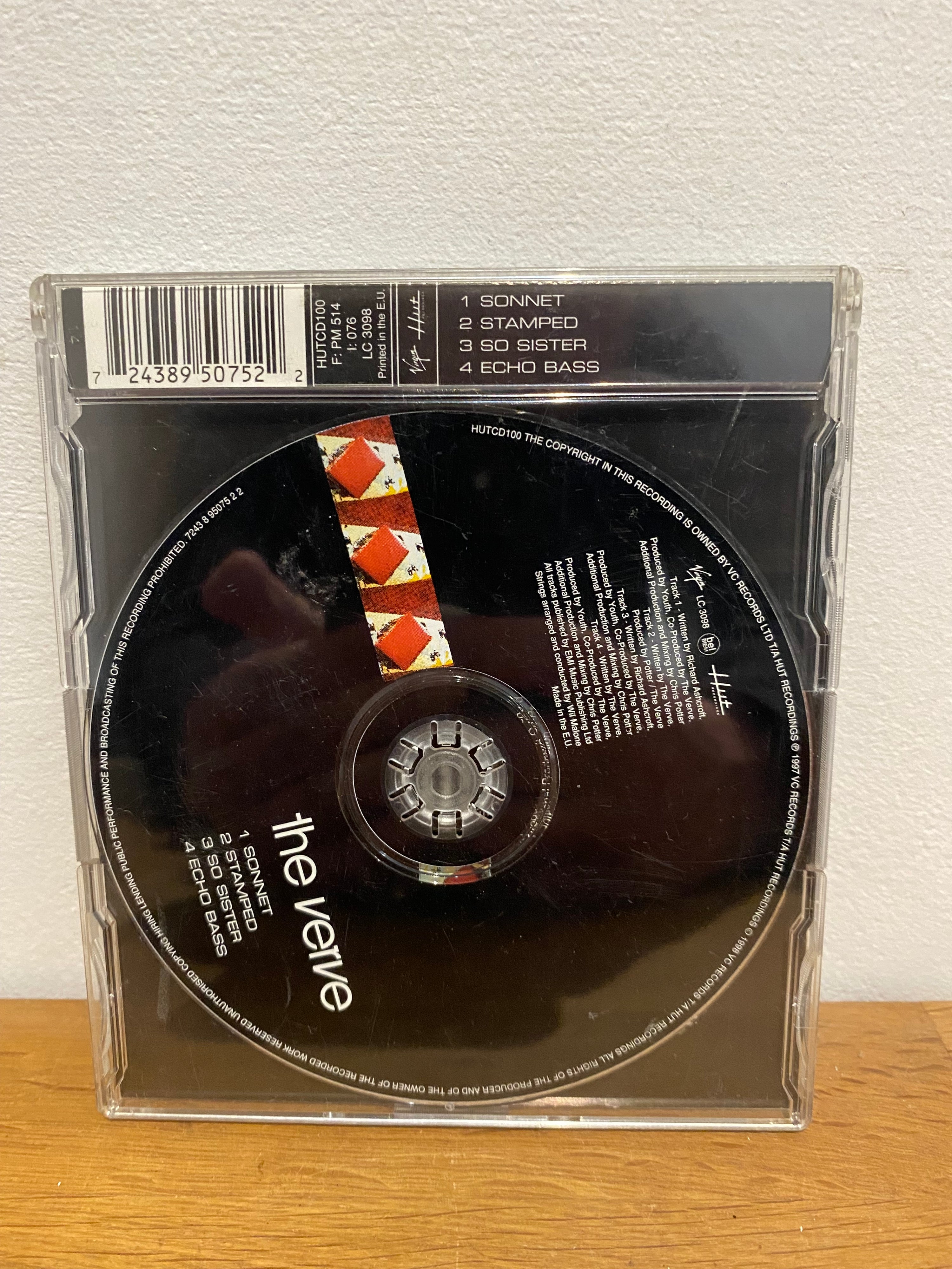 The Verve - Sonnet , cd single, EMI 1998.