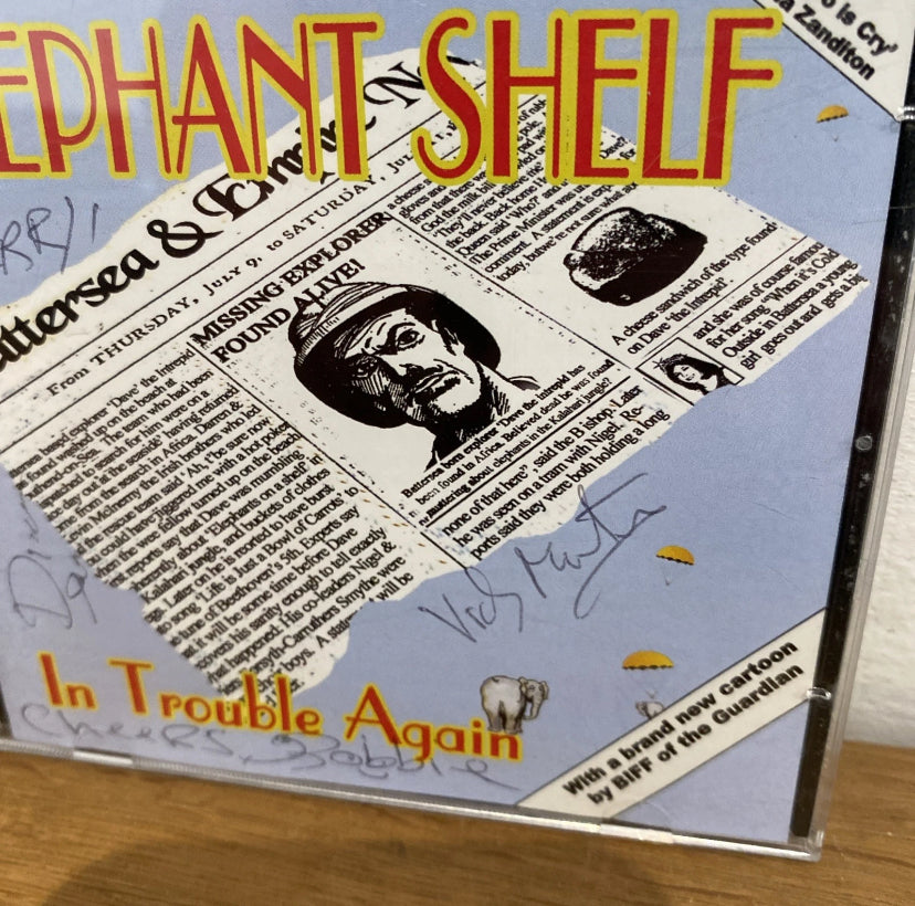 Elephant Shelf - In trouble again, Cd album , Signed