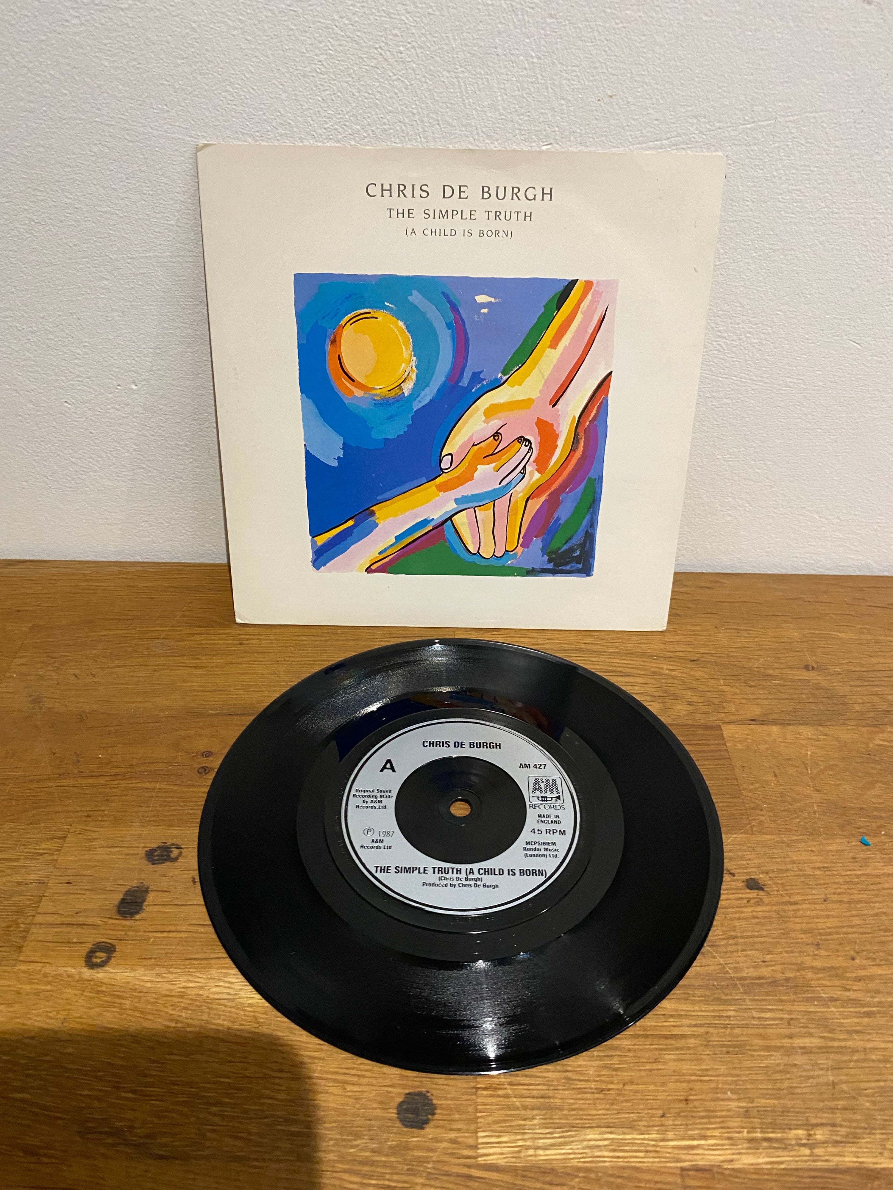 Chris De Burgh - The simple truth, 1987 , 7” single