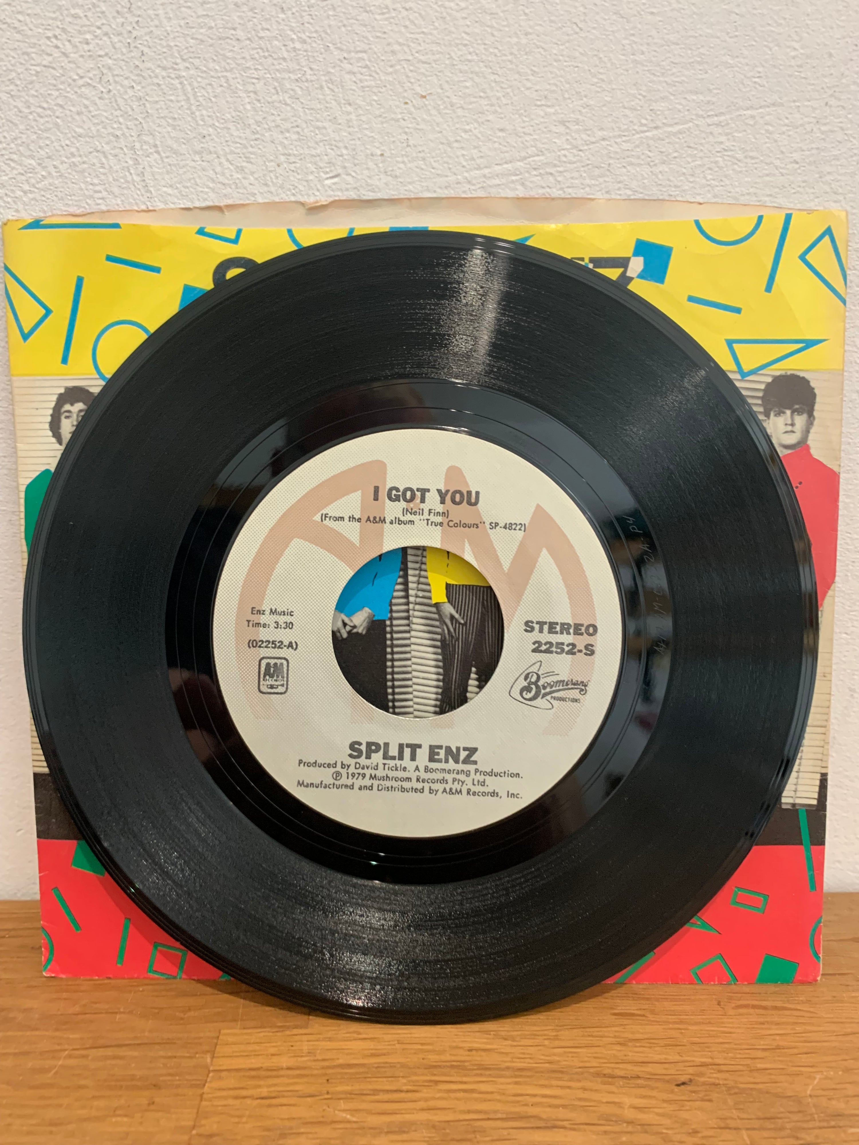 Split Enz - I got you, 7 inch single, A&M 1980, Jukebox version