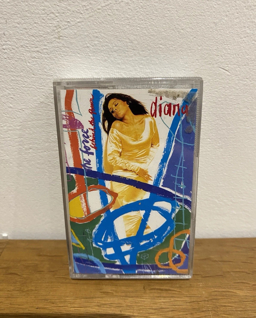 Diana Ross - The Force Behind The Power, Cassette Album, EMI 1991