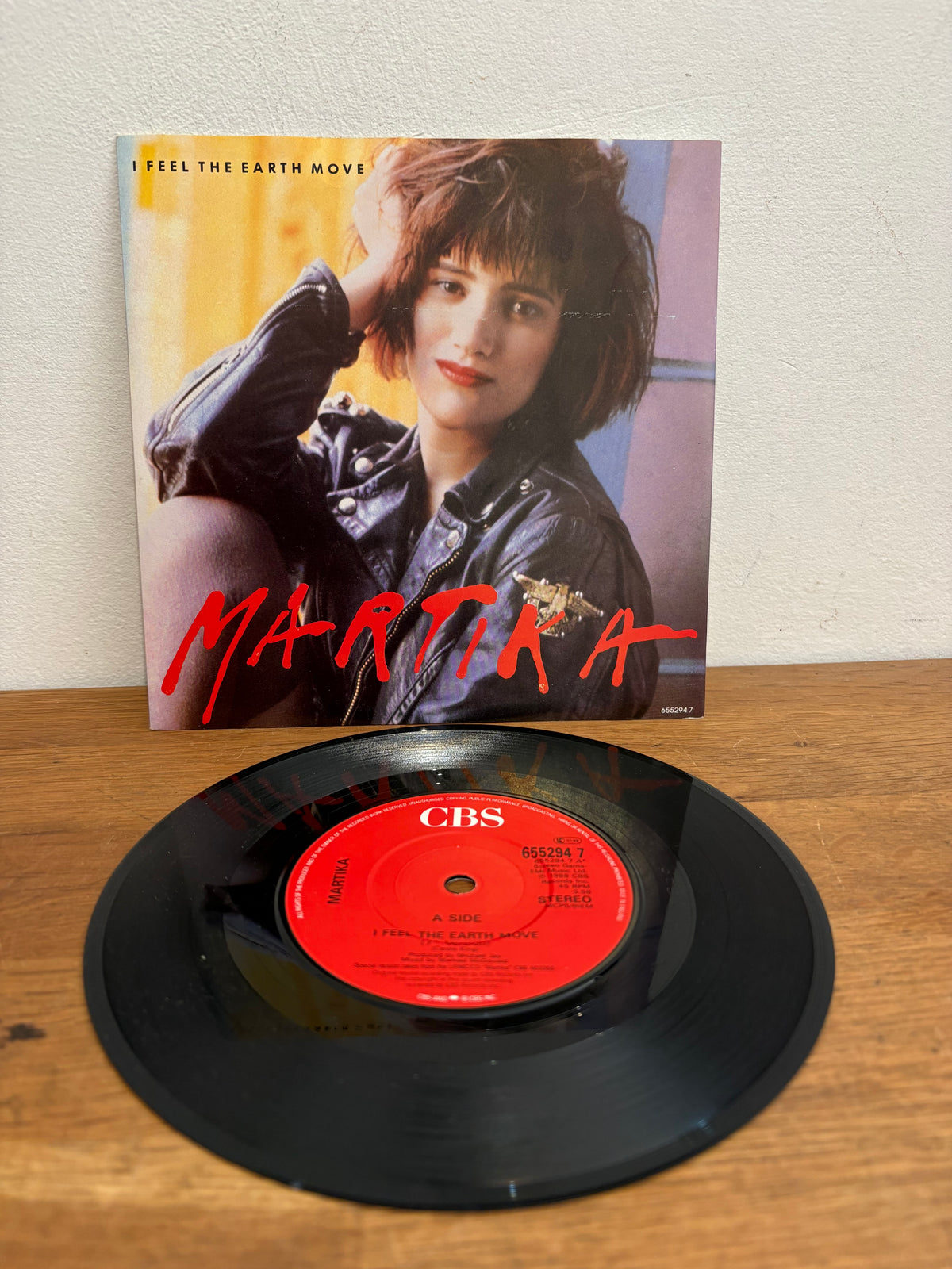 Martika - I feel the earth move , 7 inch single, 1989, CBS