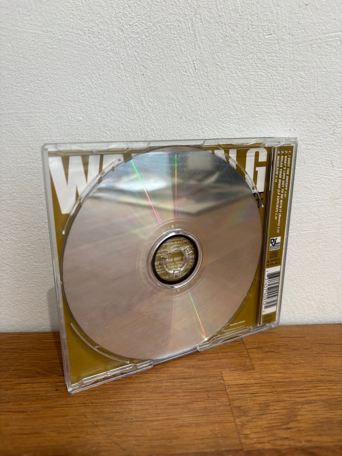 Warren G - I shot the sheriff, cd single , Def Jam 1997.