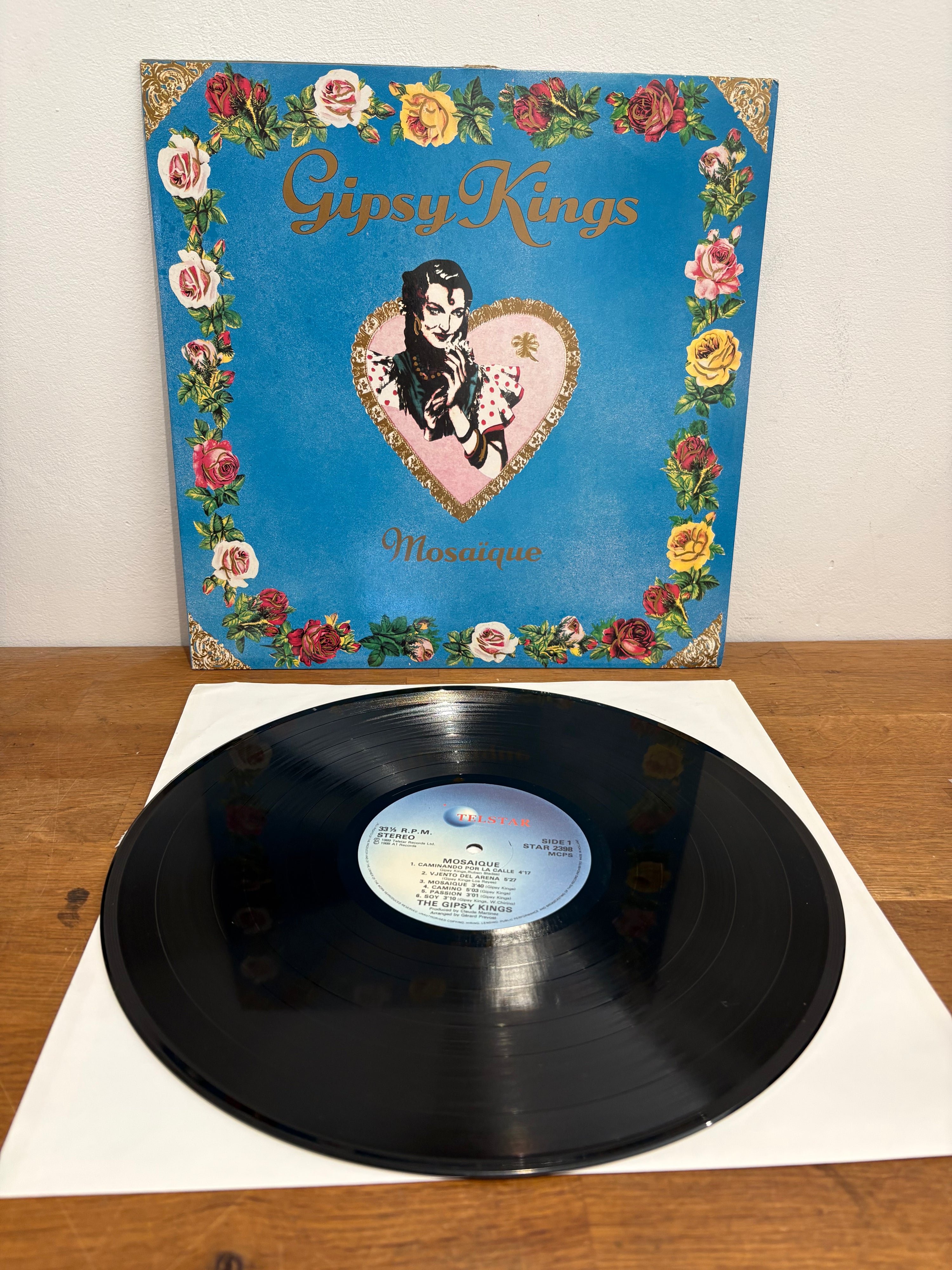 The Gipsy Kings - Mosaique , LP Album , 1989 Telstar records.