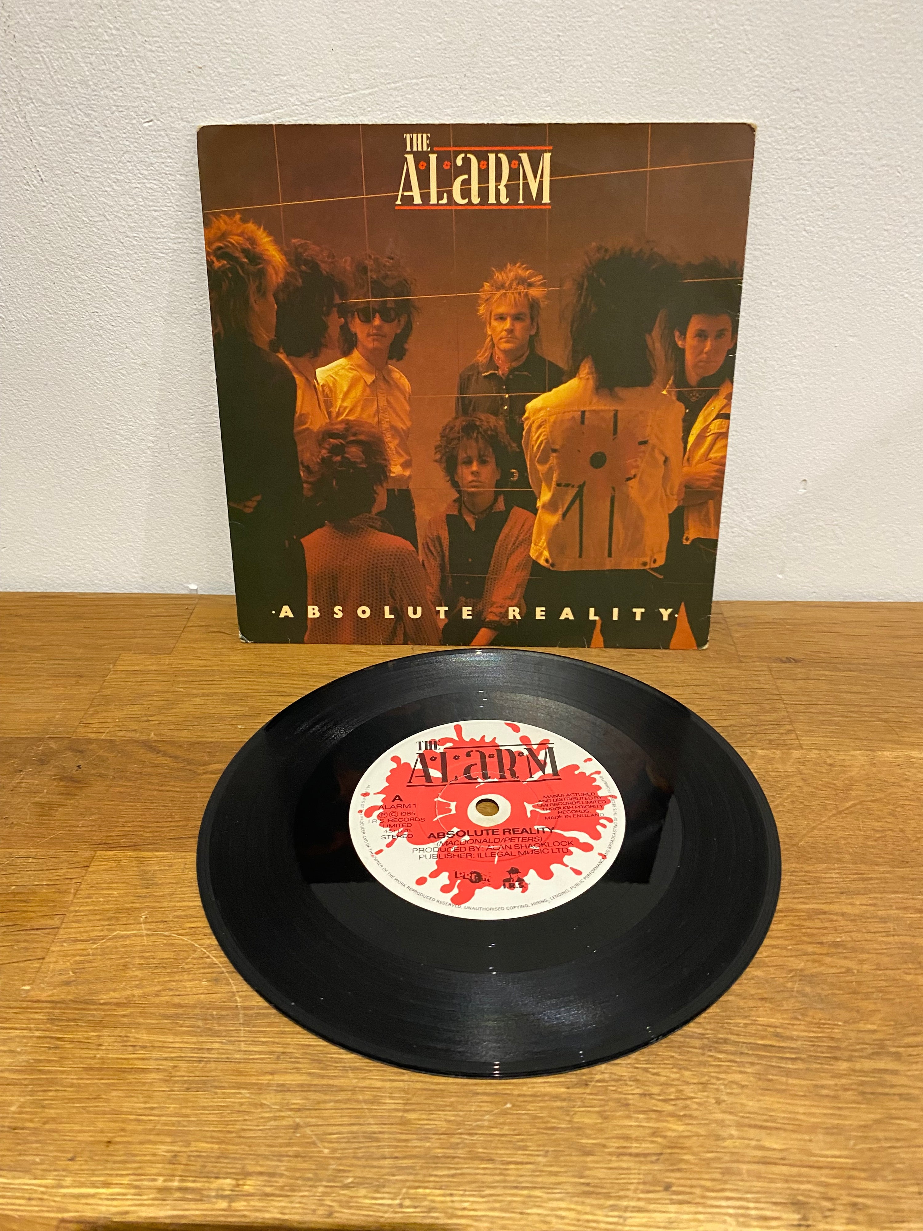 The Alarm - Absolute Reality, 1985 , 7” single
