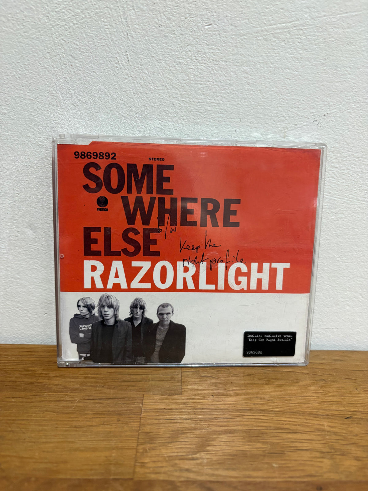 Razorlight - Somewhere Else, 2 track cd single, 2005.