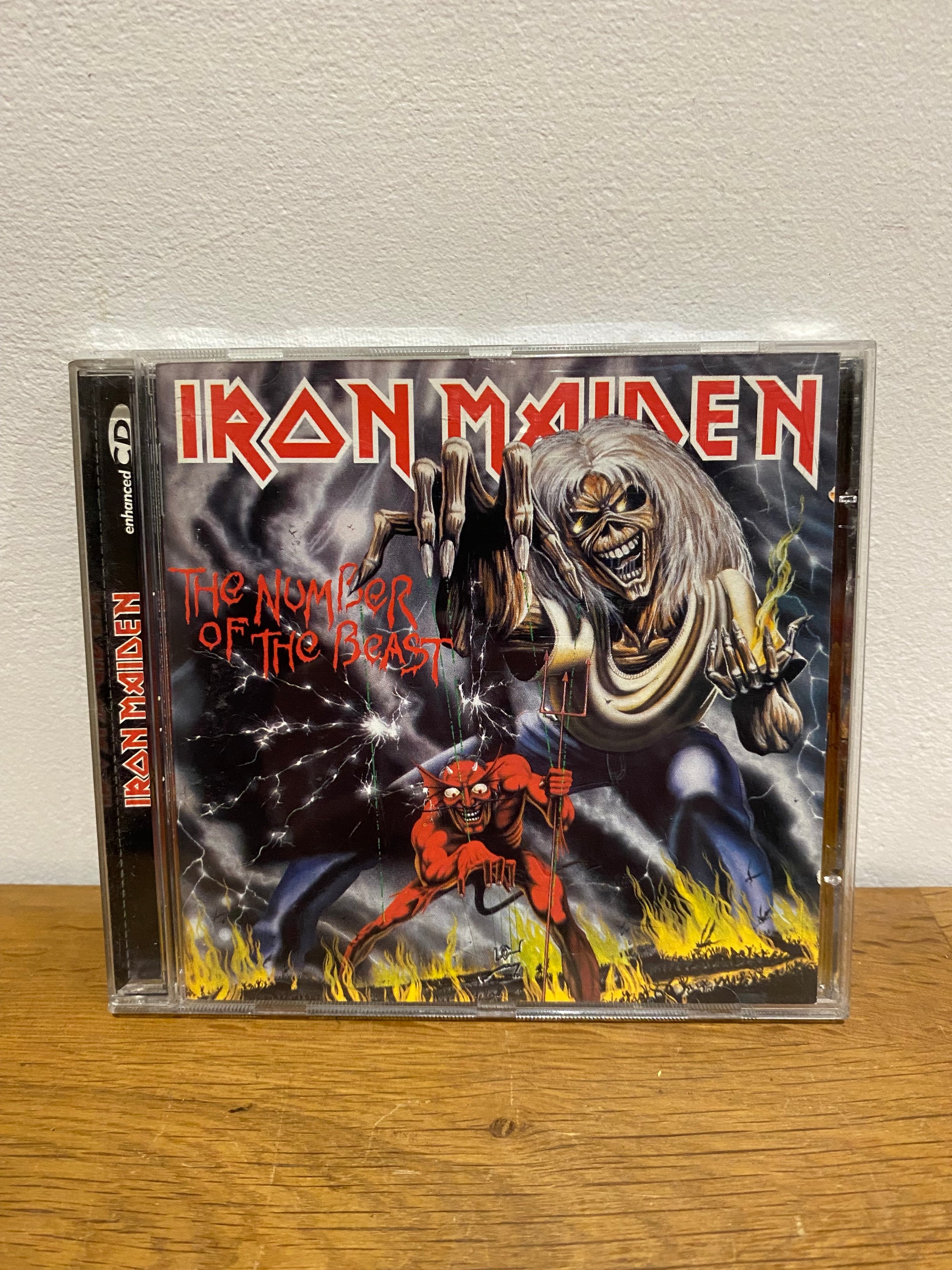 Iron Maiden - The Number of the beast, cd album , 1998