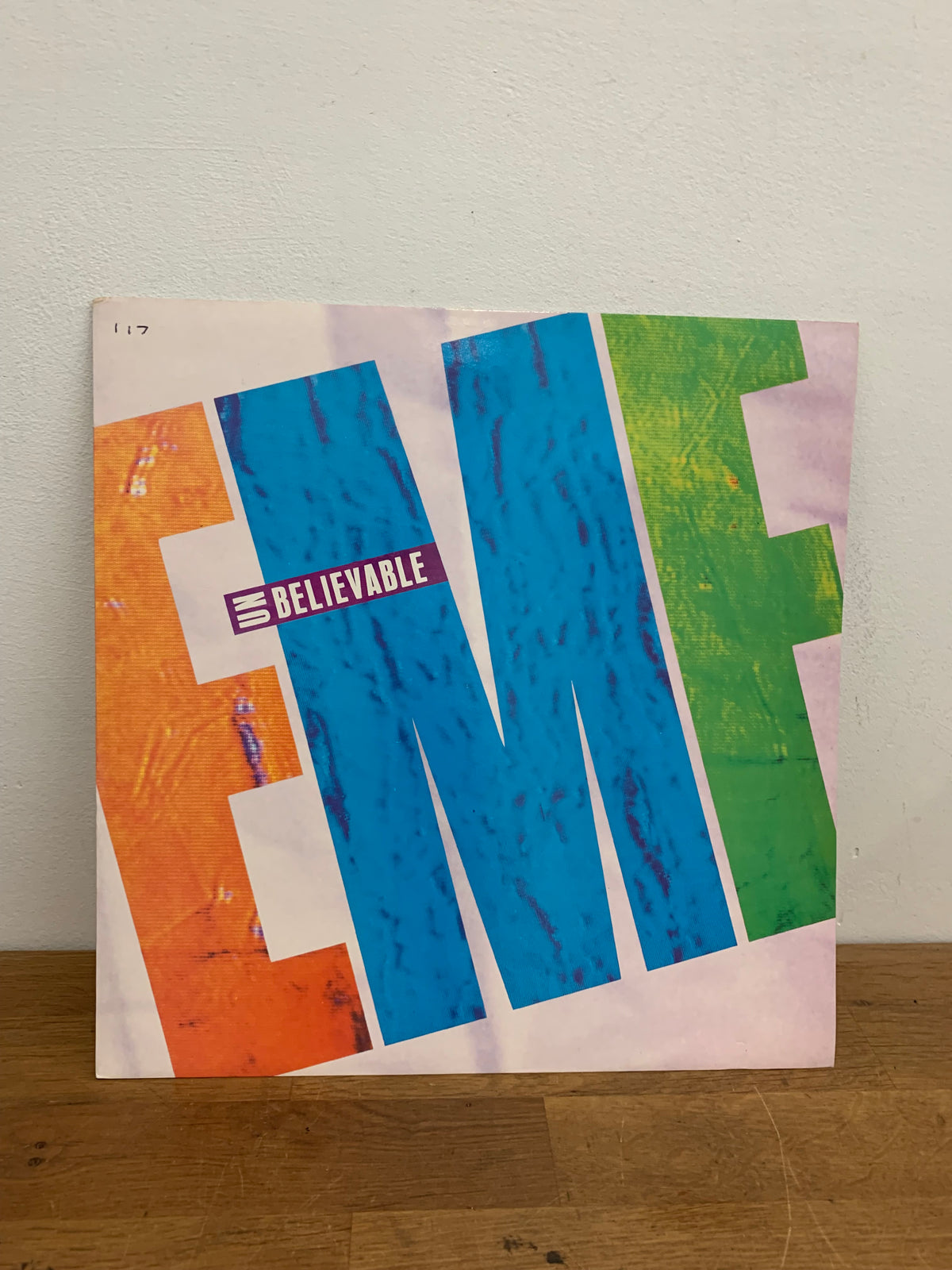 E.M.F. - Unbelievable, 12 inch single , 1990