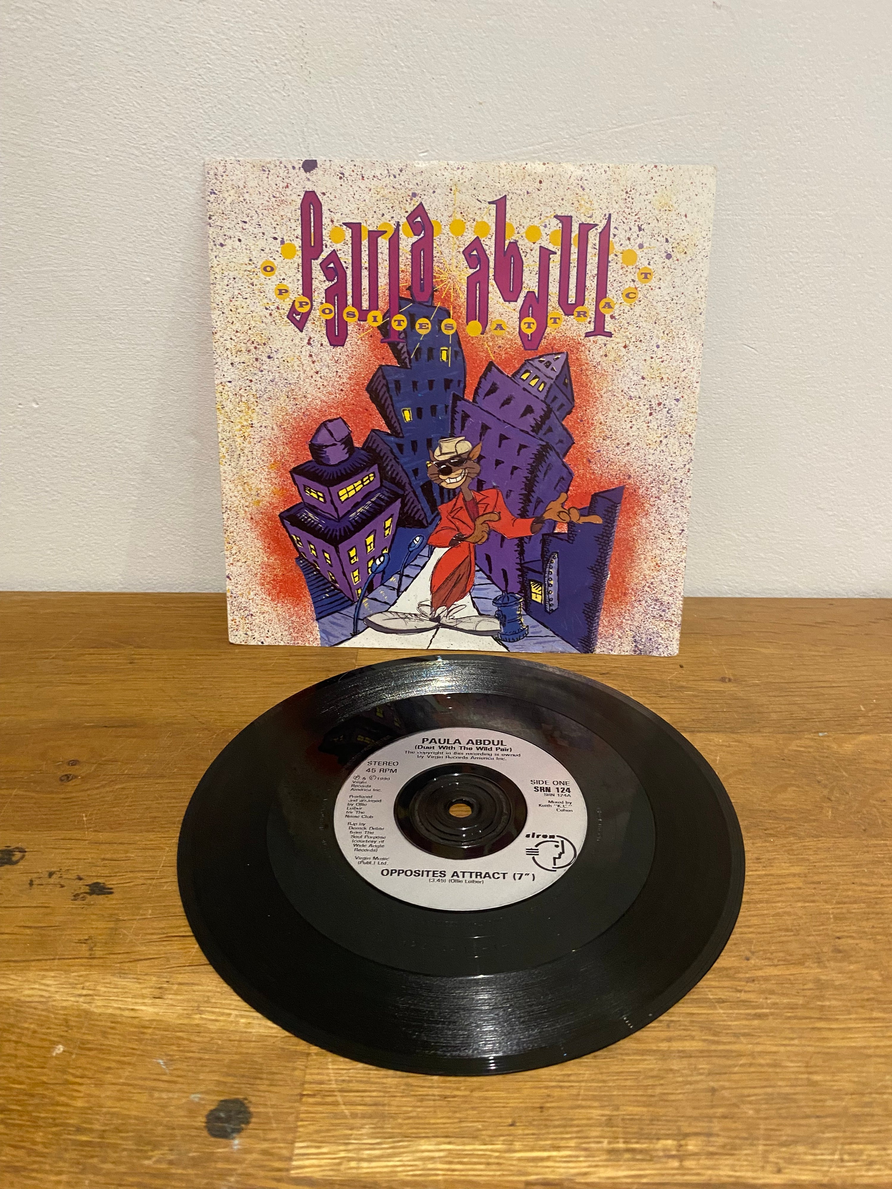 Paula Abdul - Opposites Attract 7" Single (1990)