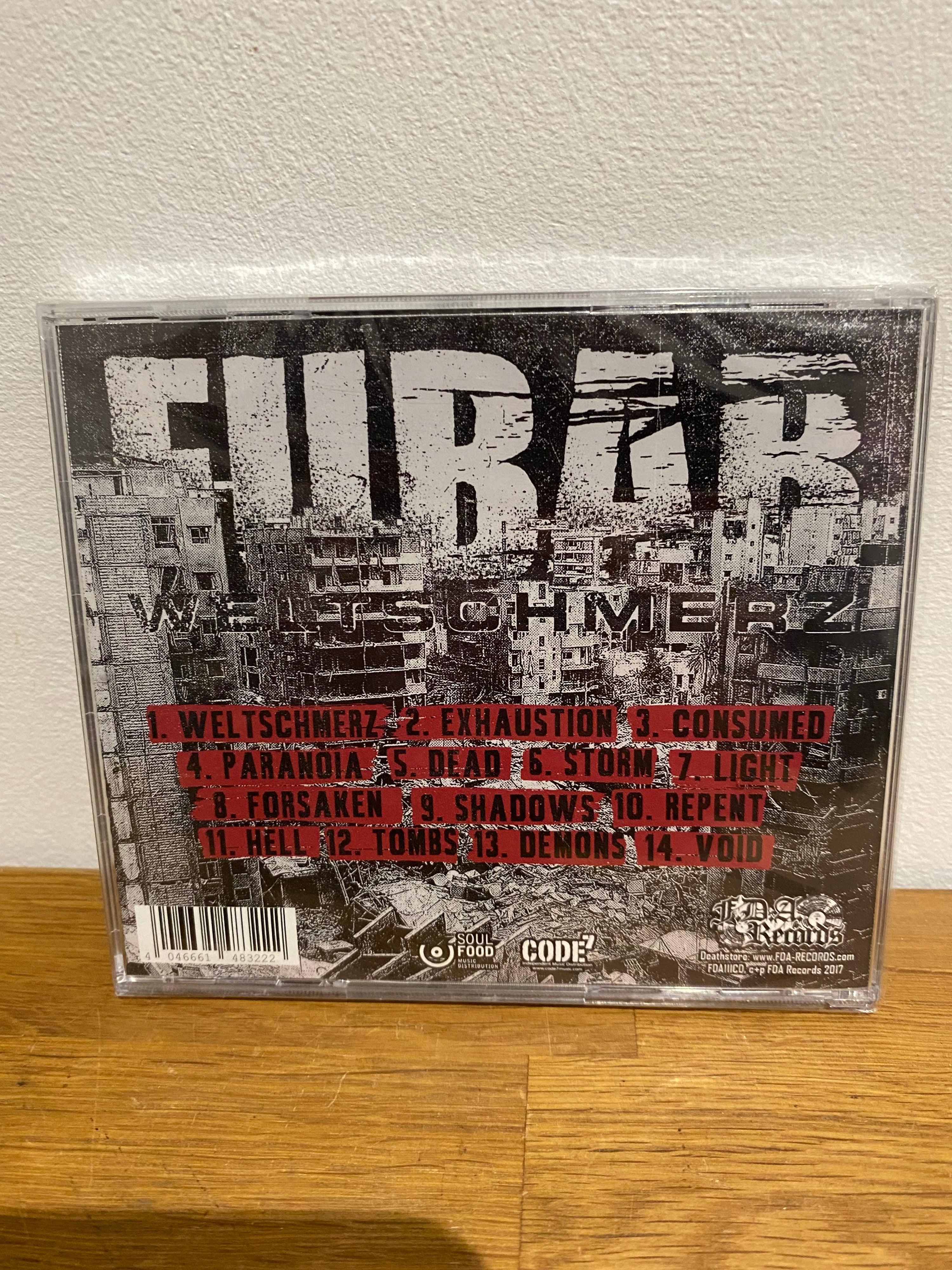 Fubar - Weltschmerz , new and sealed cd album
