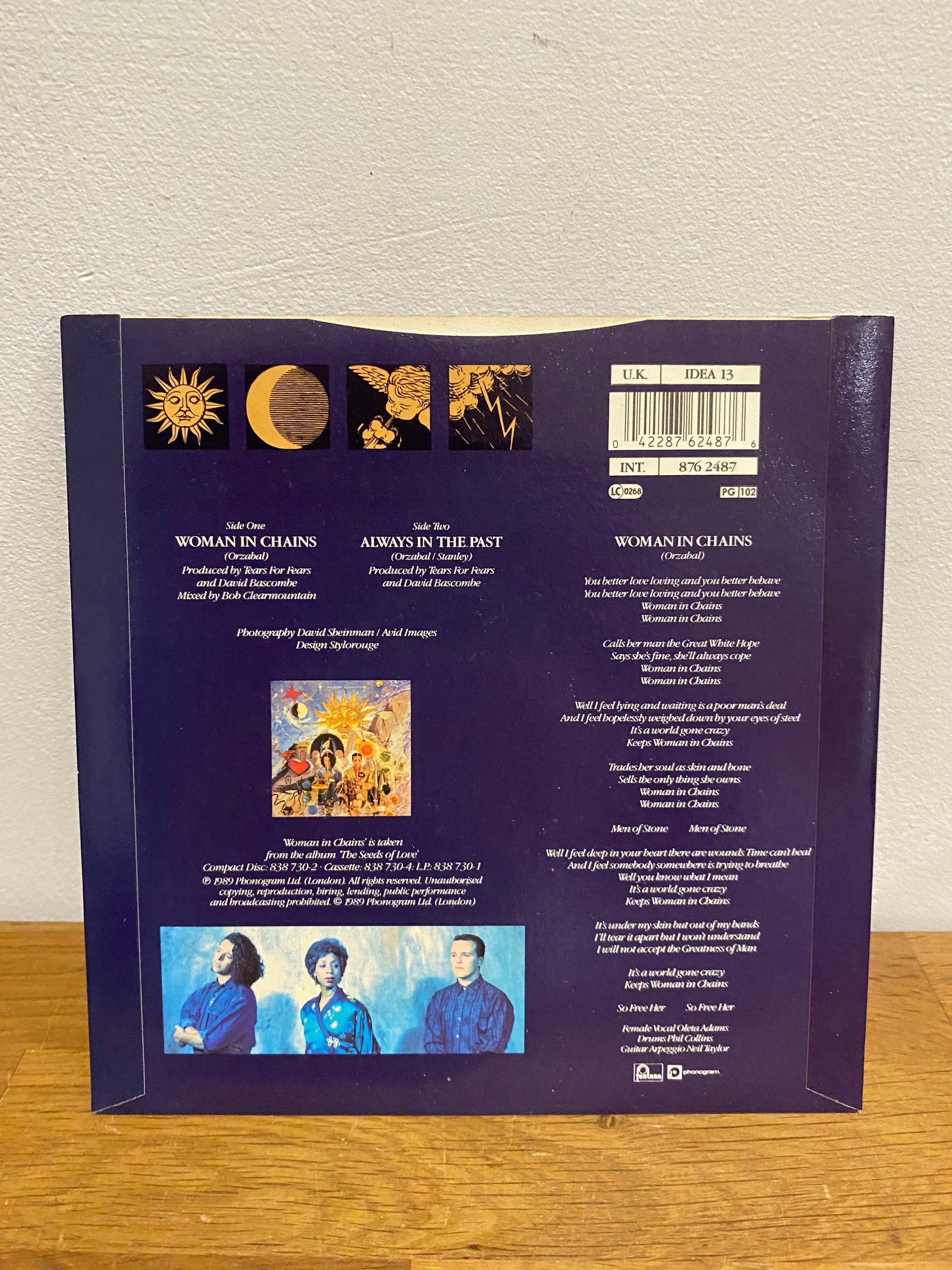 Tears For Fears - Woman In Chains 7" Single (1989)