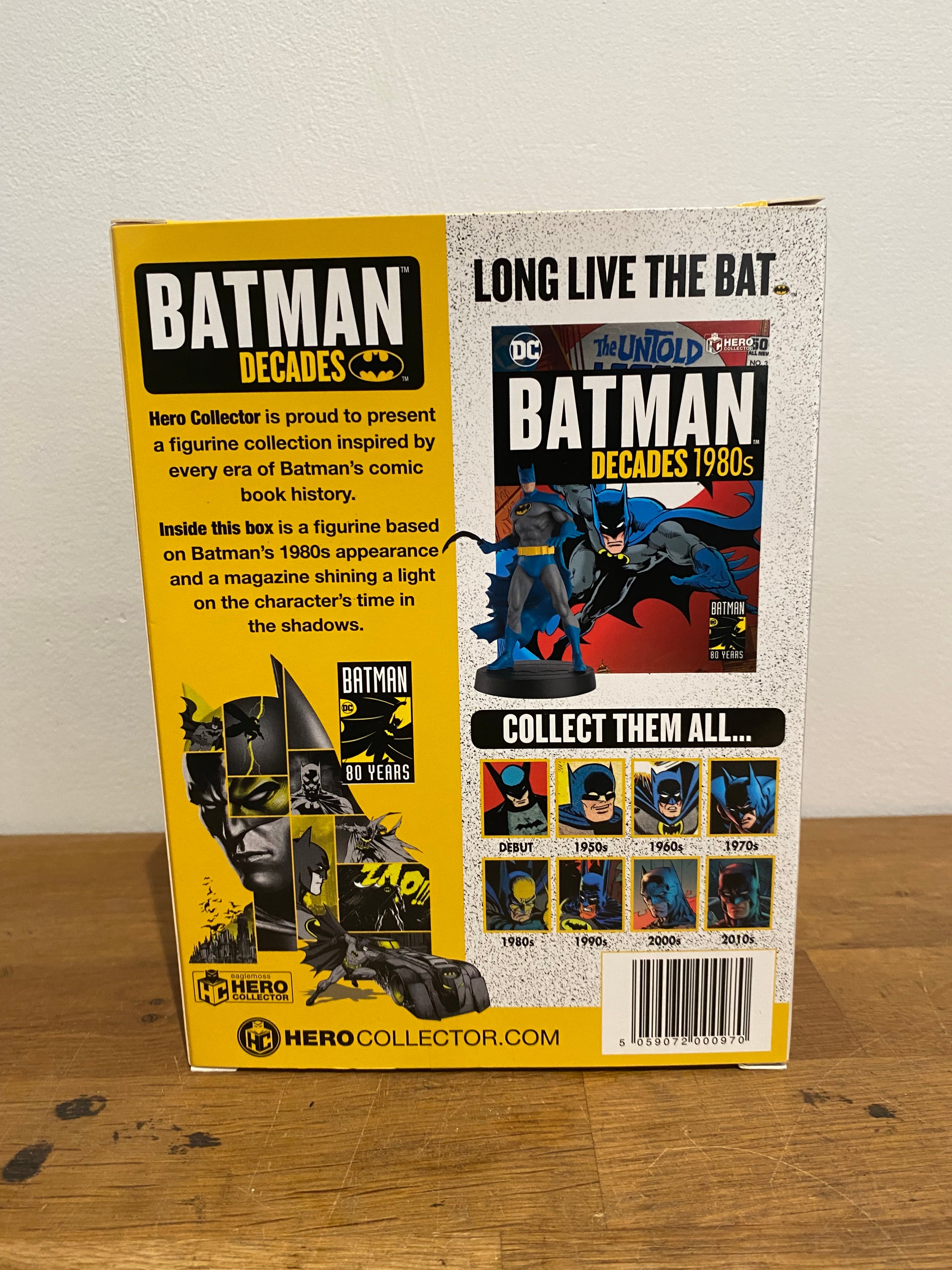 Eaglemoss , Batman figure , decades 1980’s