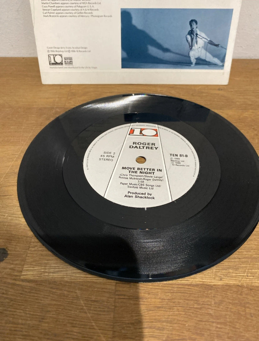 Roger Daltrey , Under A Raging Moon , 7 Inch Single