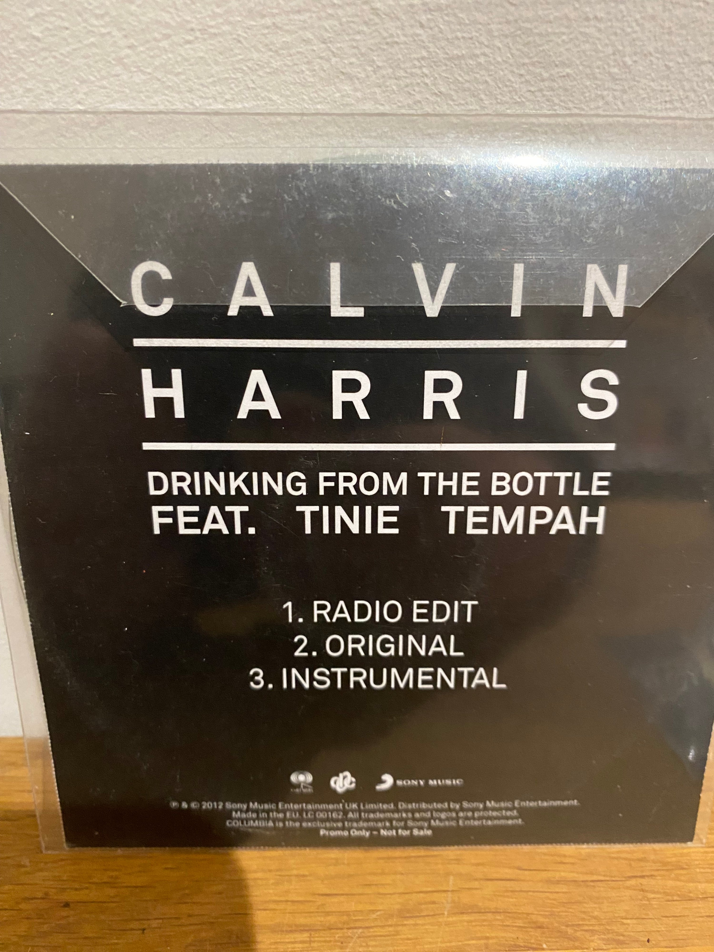 Calvin Harris , Promo cd singles x 4