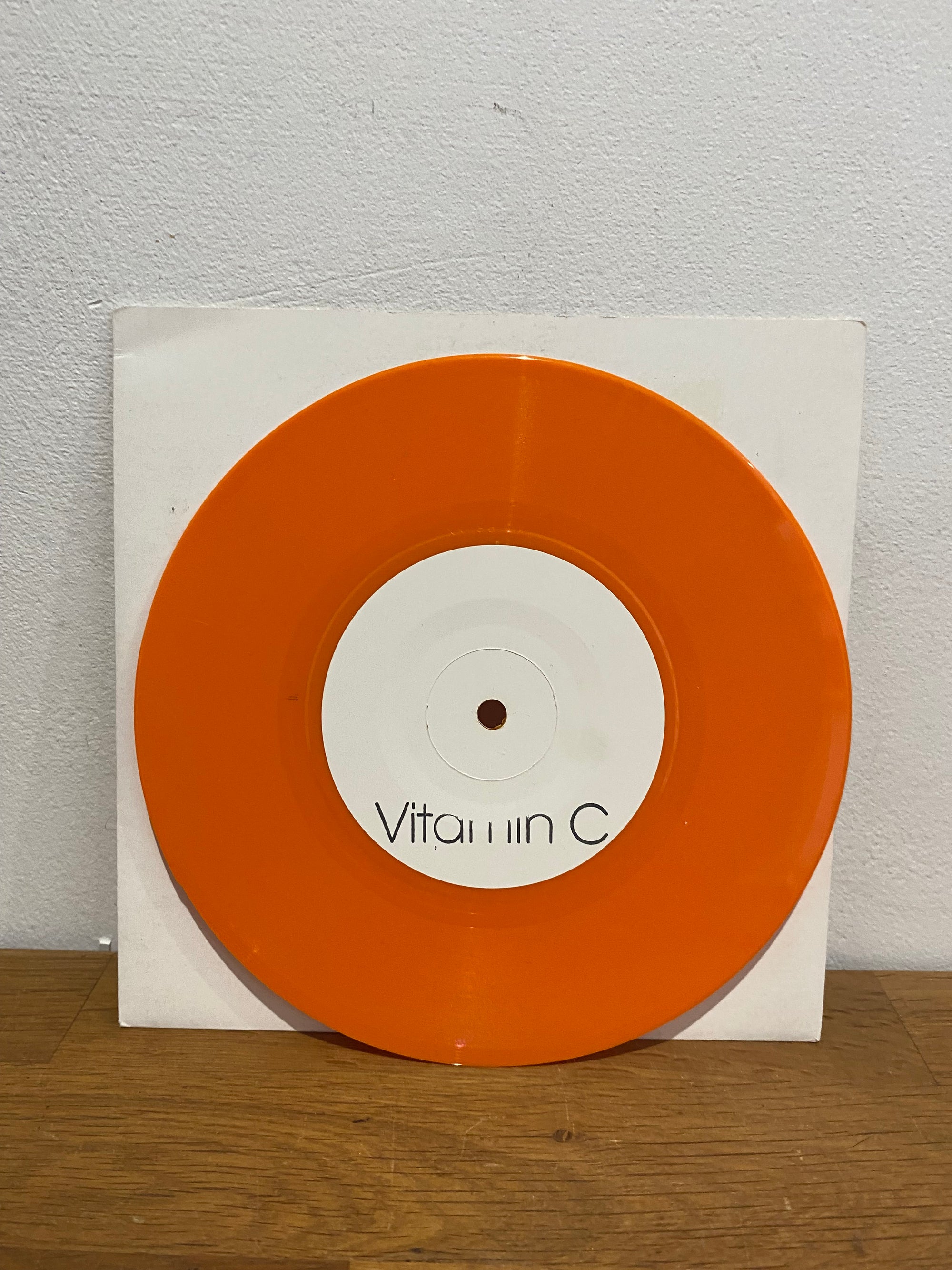 Vitamin C , Colleen Ann Fitzpatrick - Last Nite , 1 track 7” promo , orange vinyl , rare