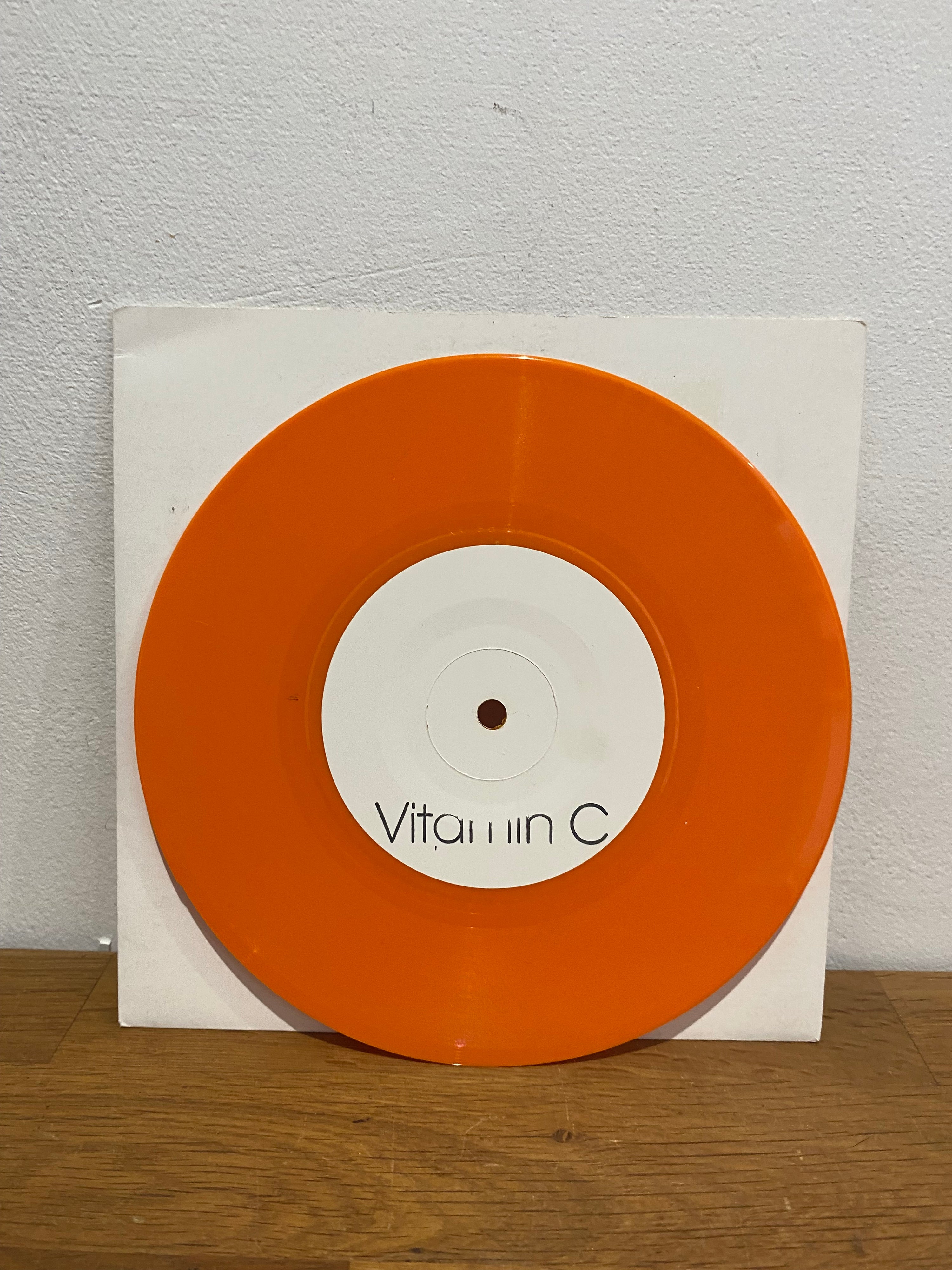 Vitamin C , Colleen Ann Fitzpatrick - Last Nite , 1 track 7” promo , orange vinyl , rare