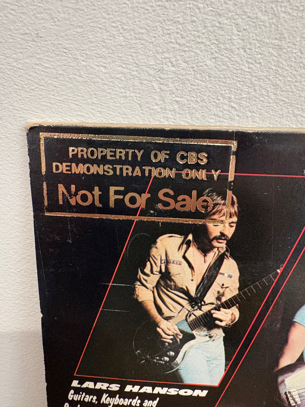 Rex - Where do we go from here? , Vinyl Lp Album , 1977, Property of CBS , Demo only