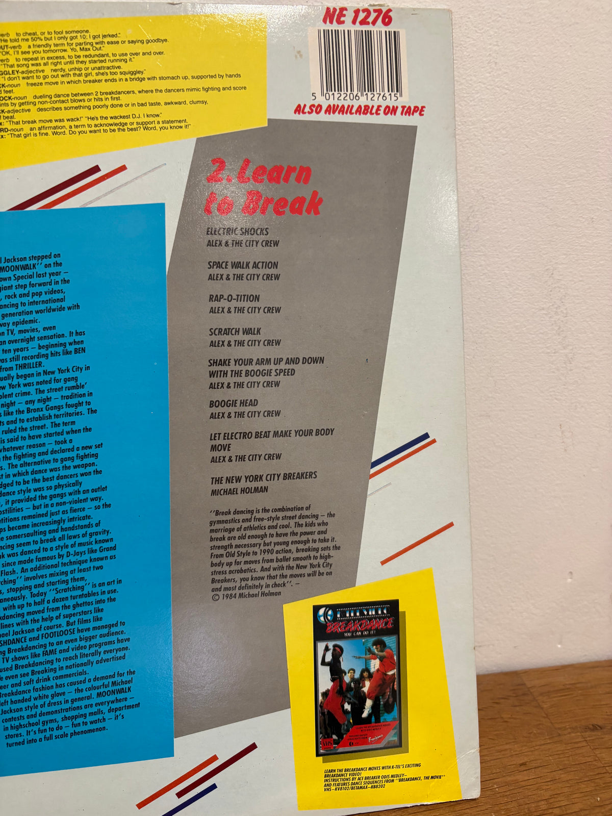 Breakdance , you can do it , LP Album . K-tel. With poster
