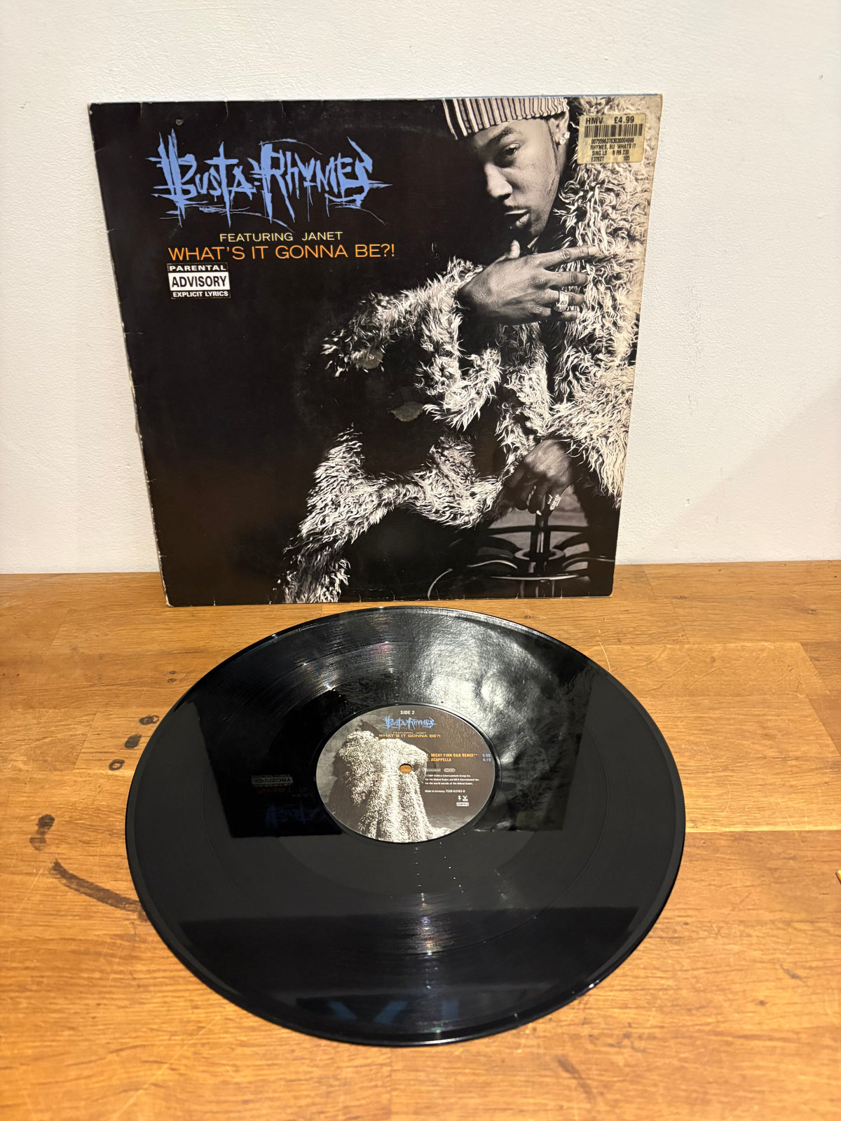 Busta Rhymes featuring Janet - What’s it gonna be?, 12 inch single, 1999 Elektra.