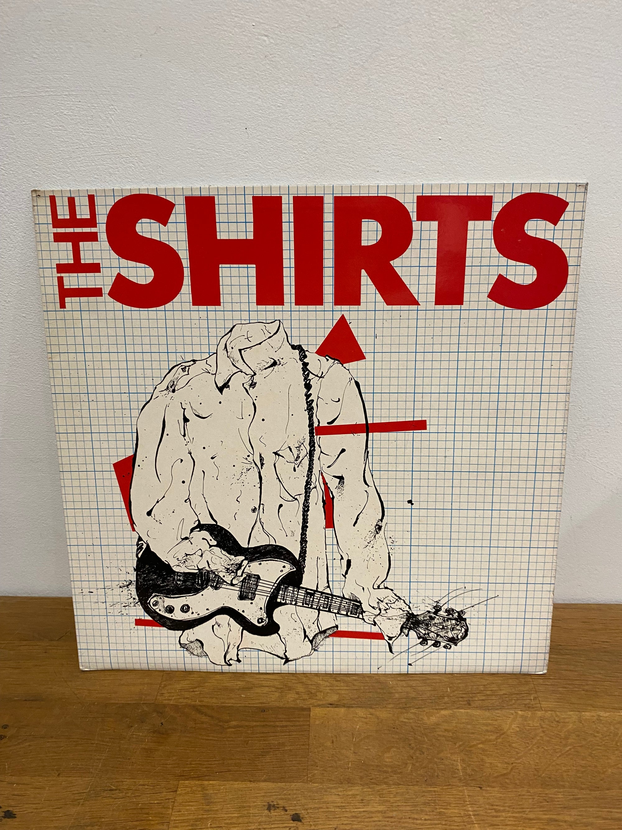 The Shirts - The Shirts , 12” album , 1978 blue vinyl, Harvest SHSP 4089