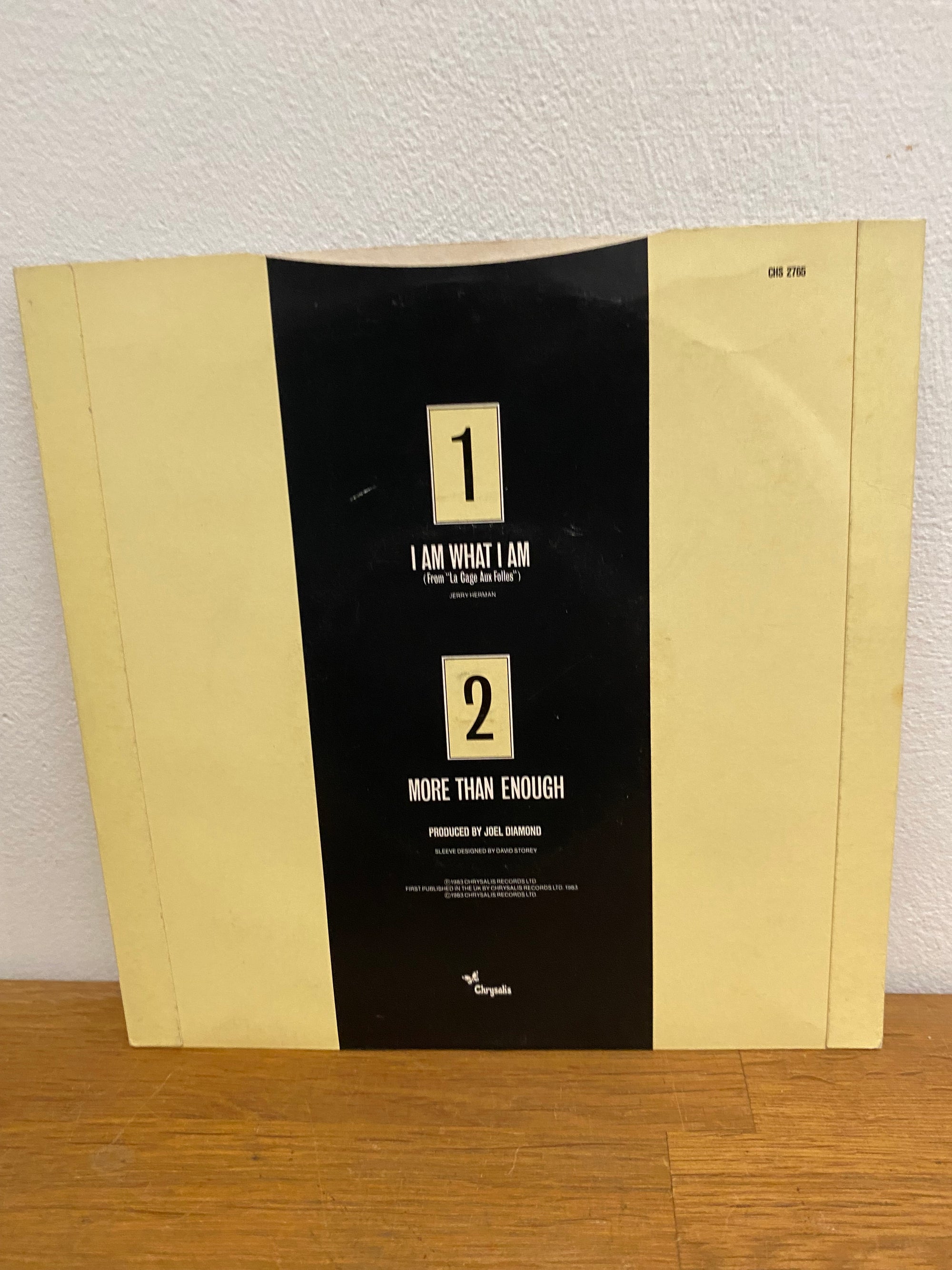 Gloria Gaynor - I am what I am , 1983 7” single