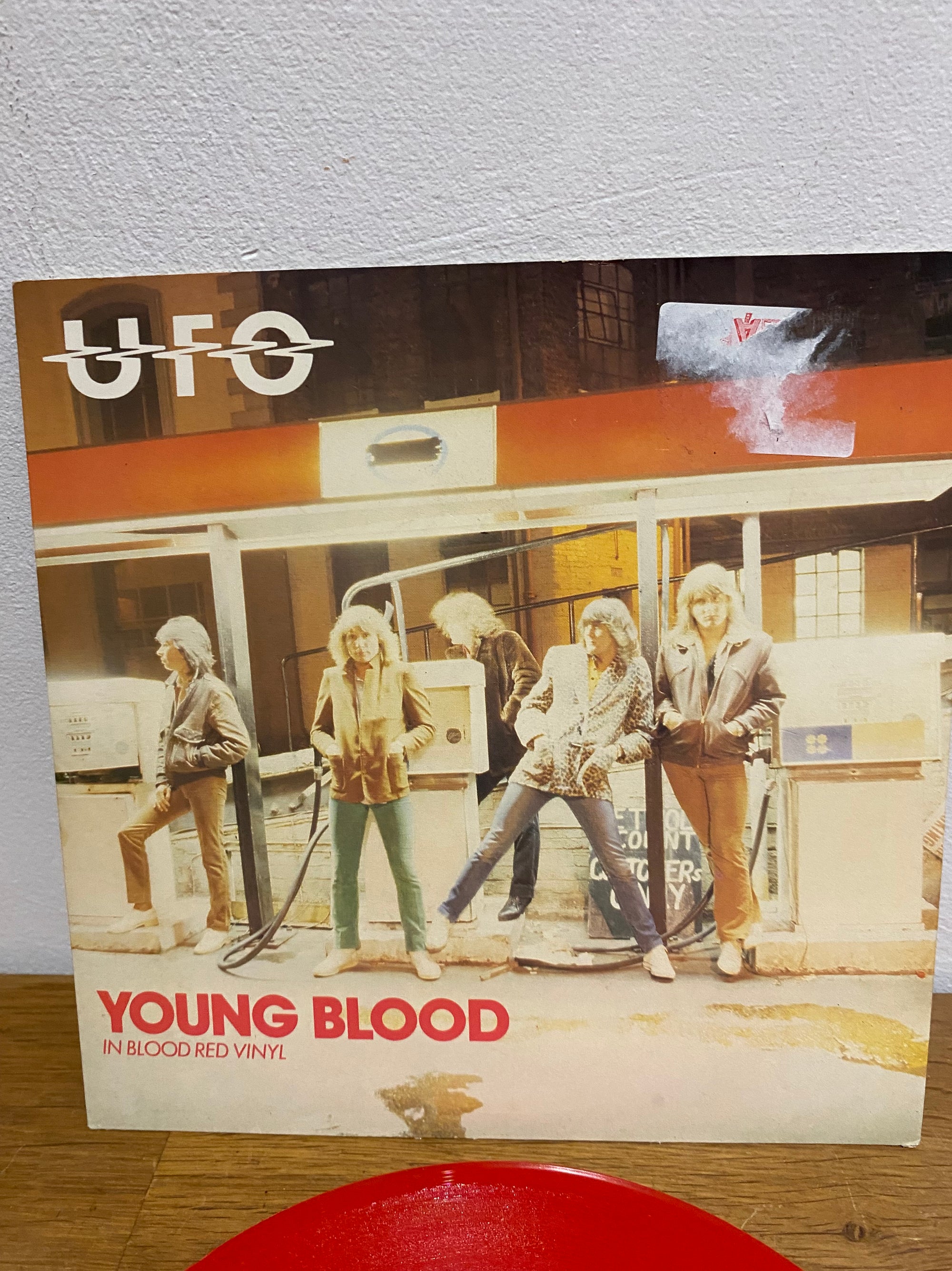 UFO - Young Blood 7" Single Red Vinyl (1980)