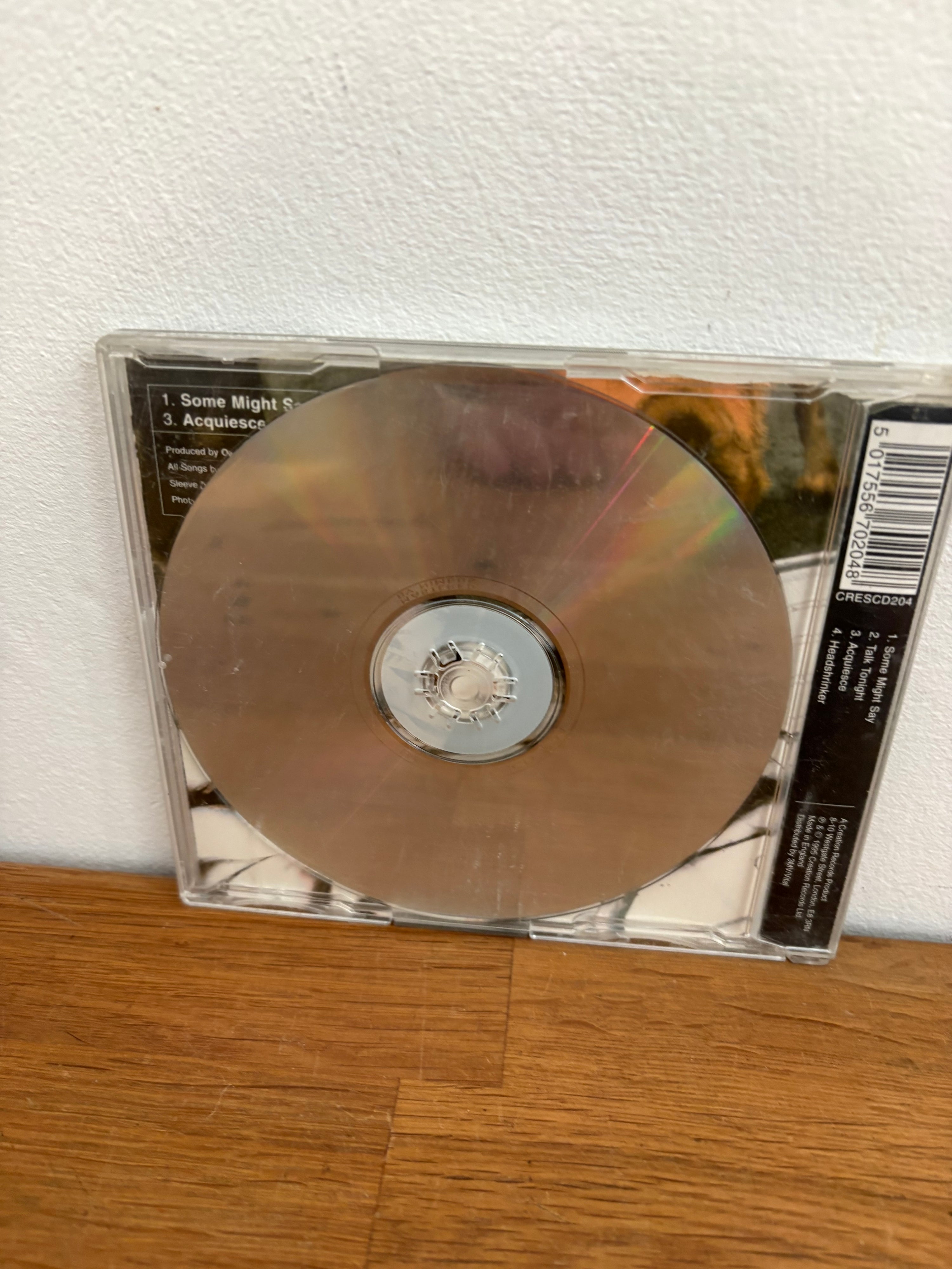 Oasis - Some might say, cd single , Creation records 1995