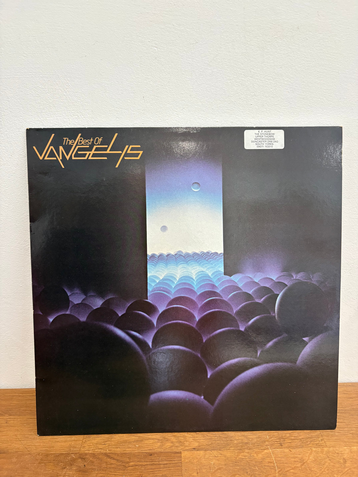 Vangelis - The Best Of Vangelis , LP vinyl album , RCA 1978.
