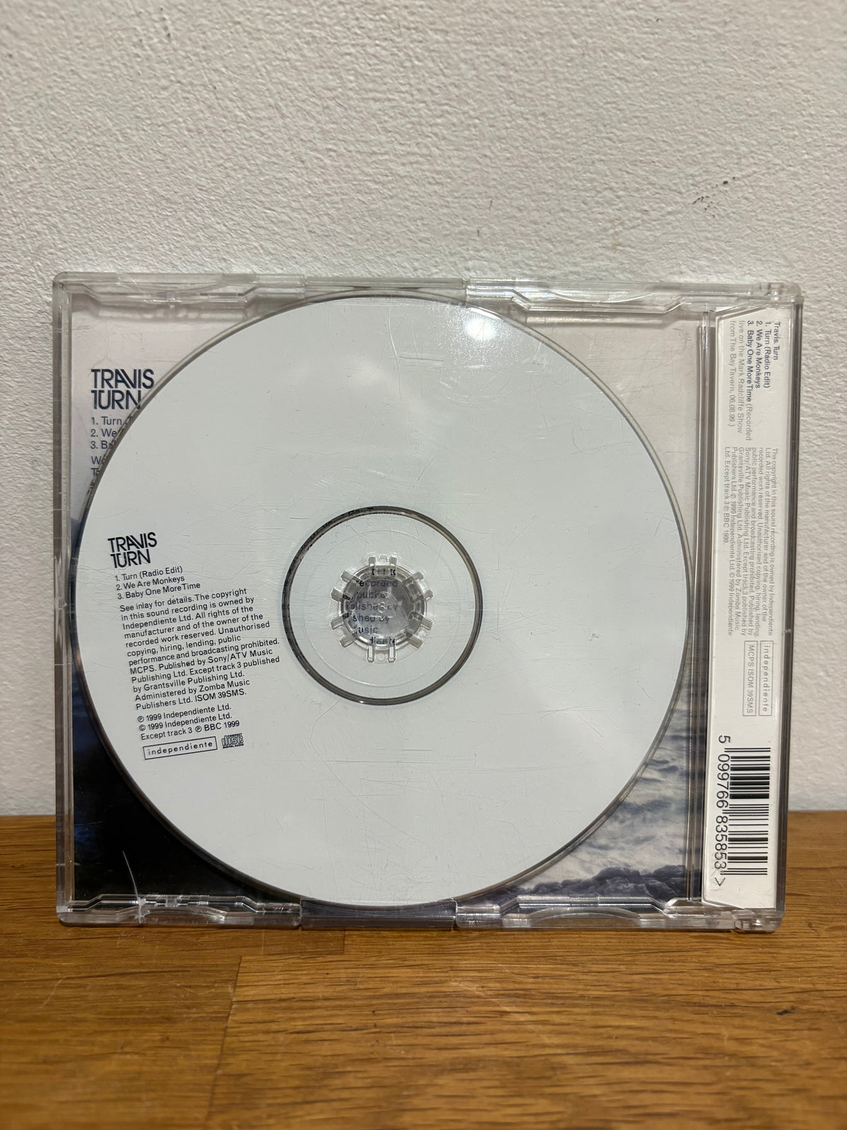 Travis - Turn , cd single , cd2 , 1999 Independent Ltd.