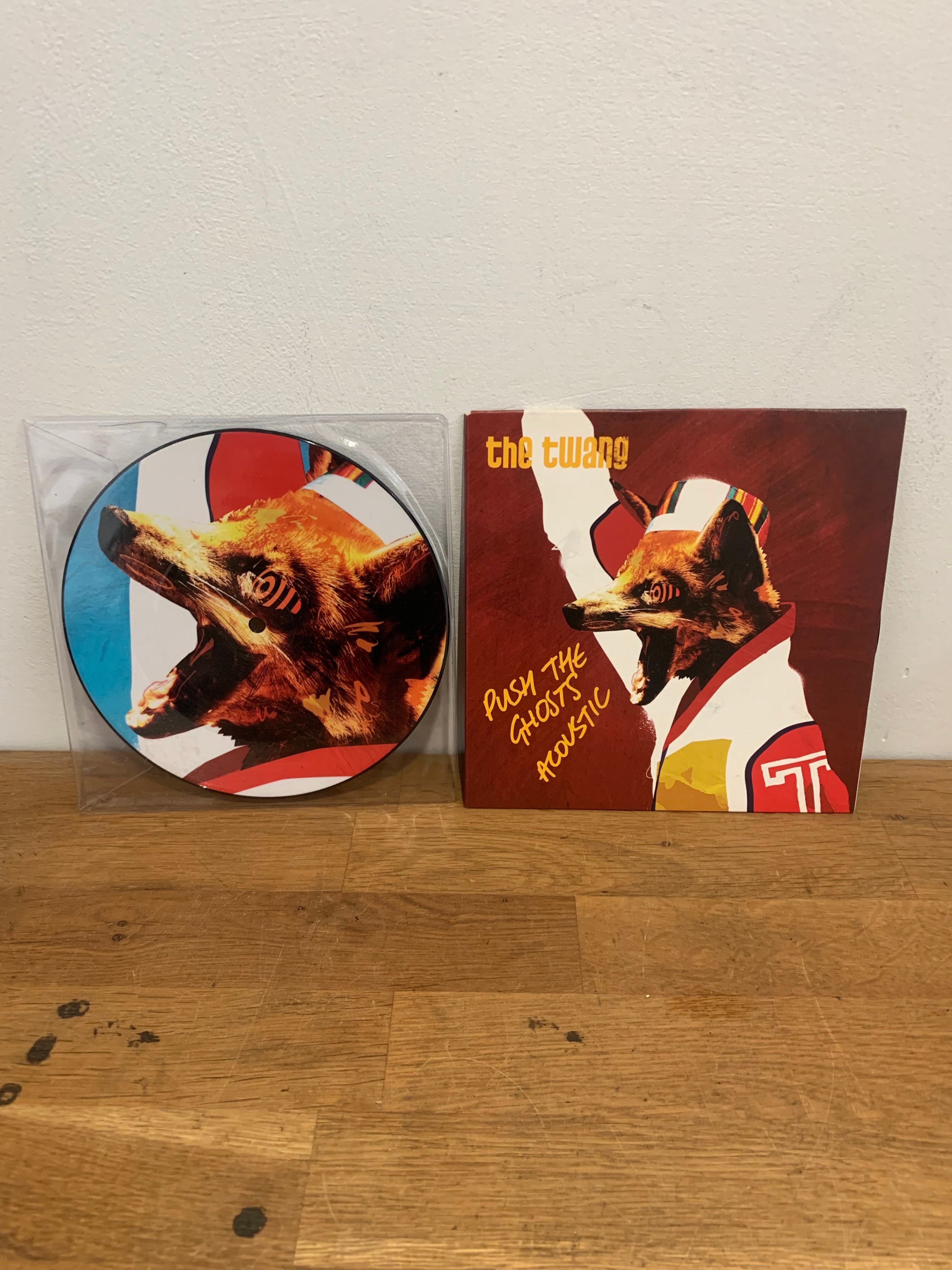 The Twang - Push the ghosts, 7” single + 7” picture disc .