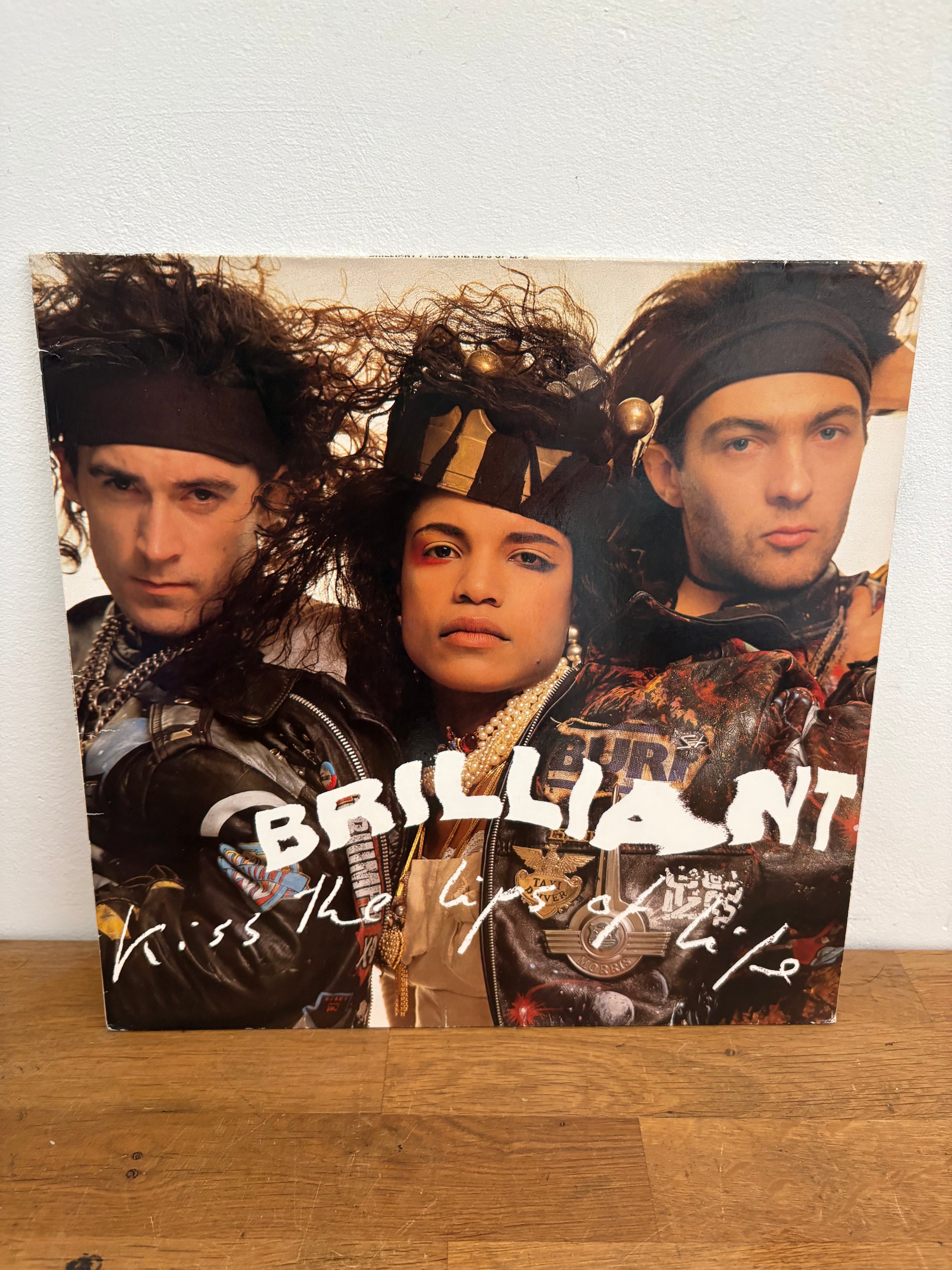 Brilliant - Kiss the lips of life , LP vinyl album, 1986 WEA Records.