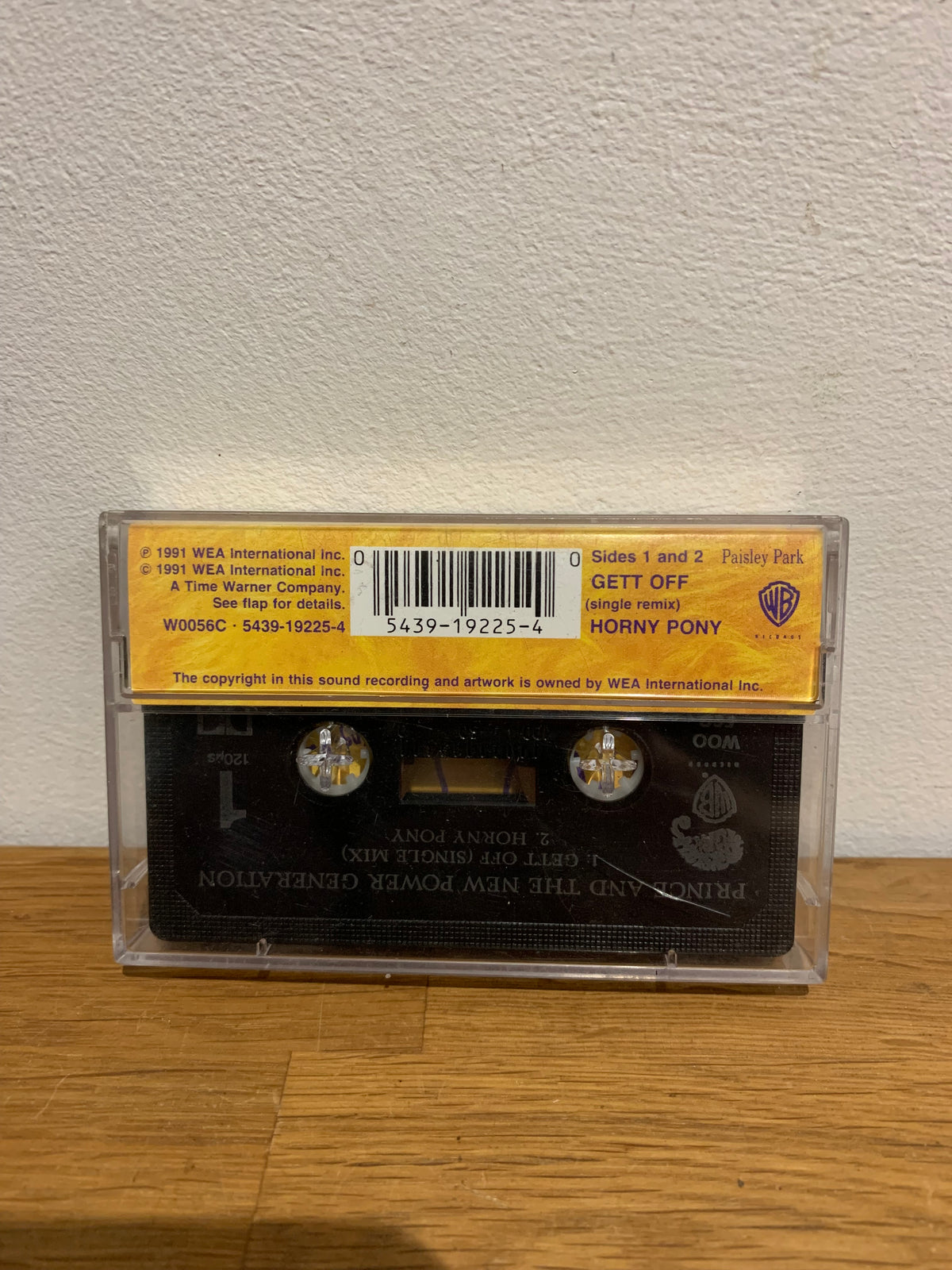 Prince and the NPG - Gett Off , cassette single , 1991 WEA
