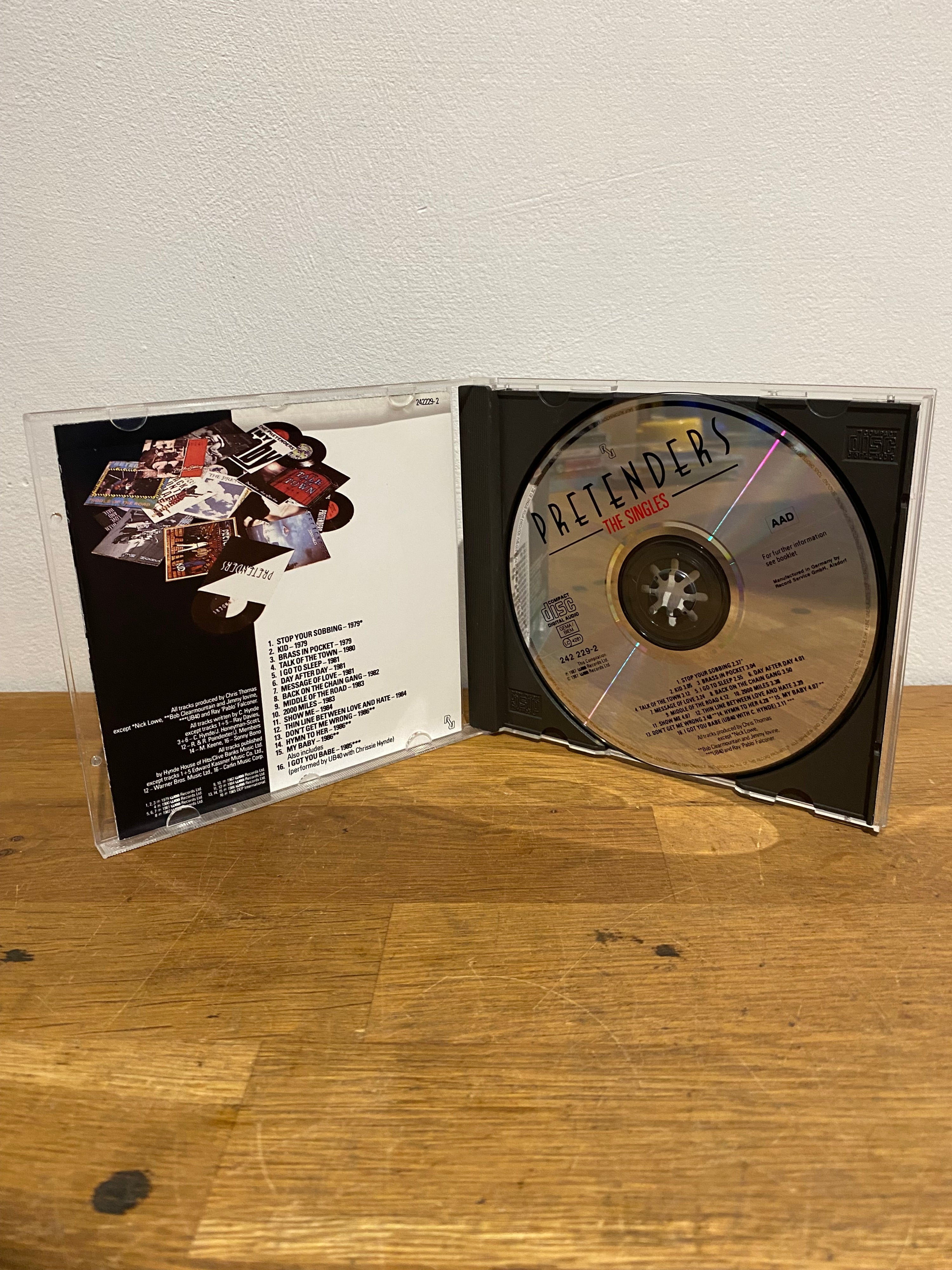 Pretenders - The Singles , cd album 1987