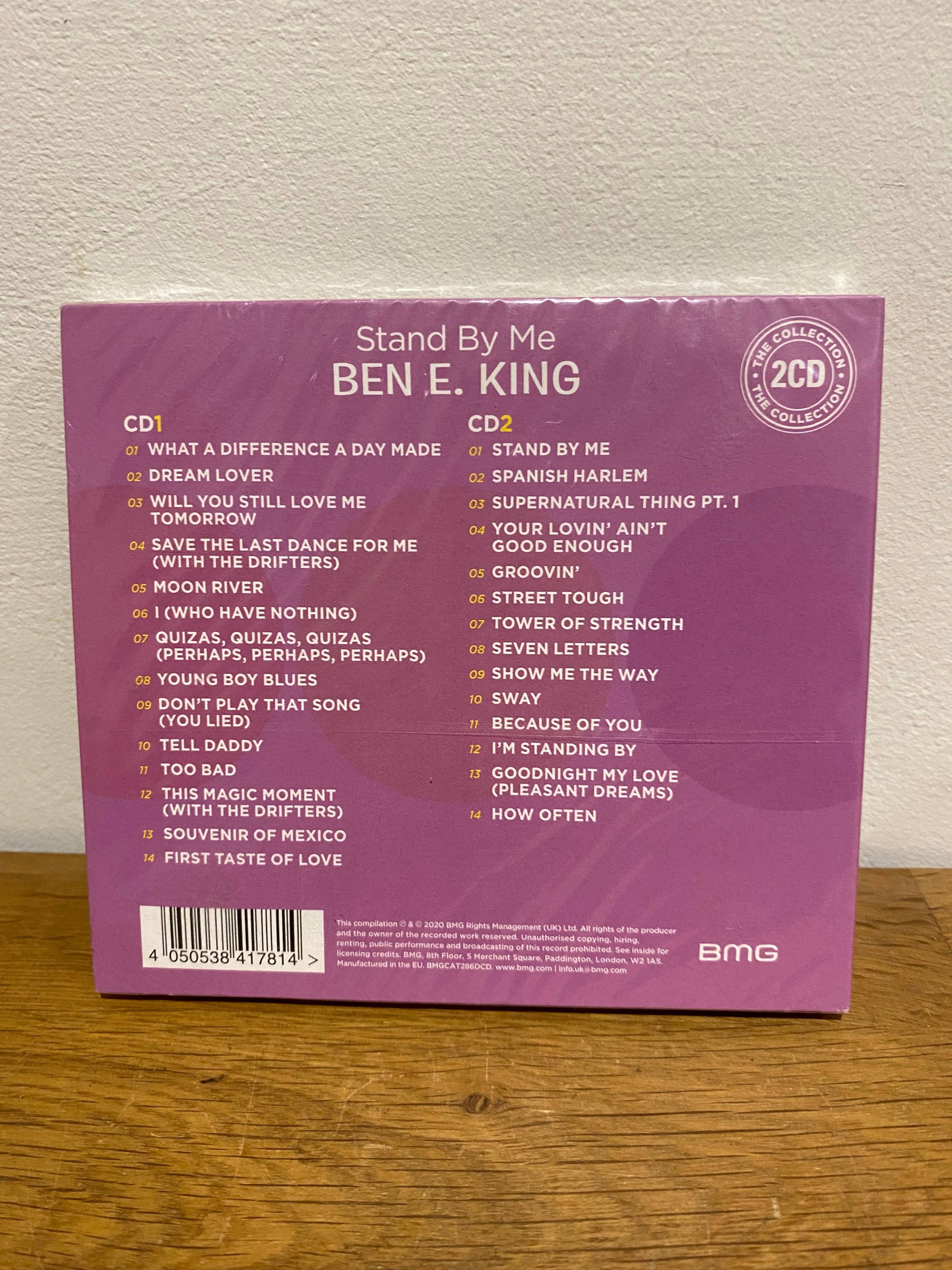 Ben E King - Stand by me , the collection, double cd album , new and sealed.