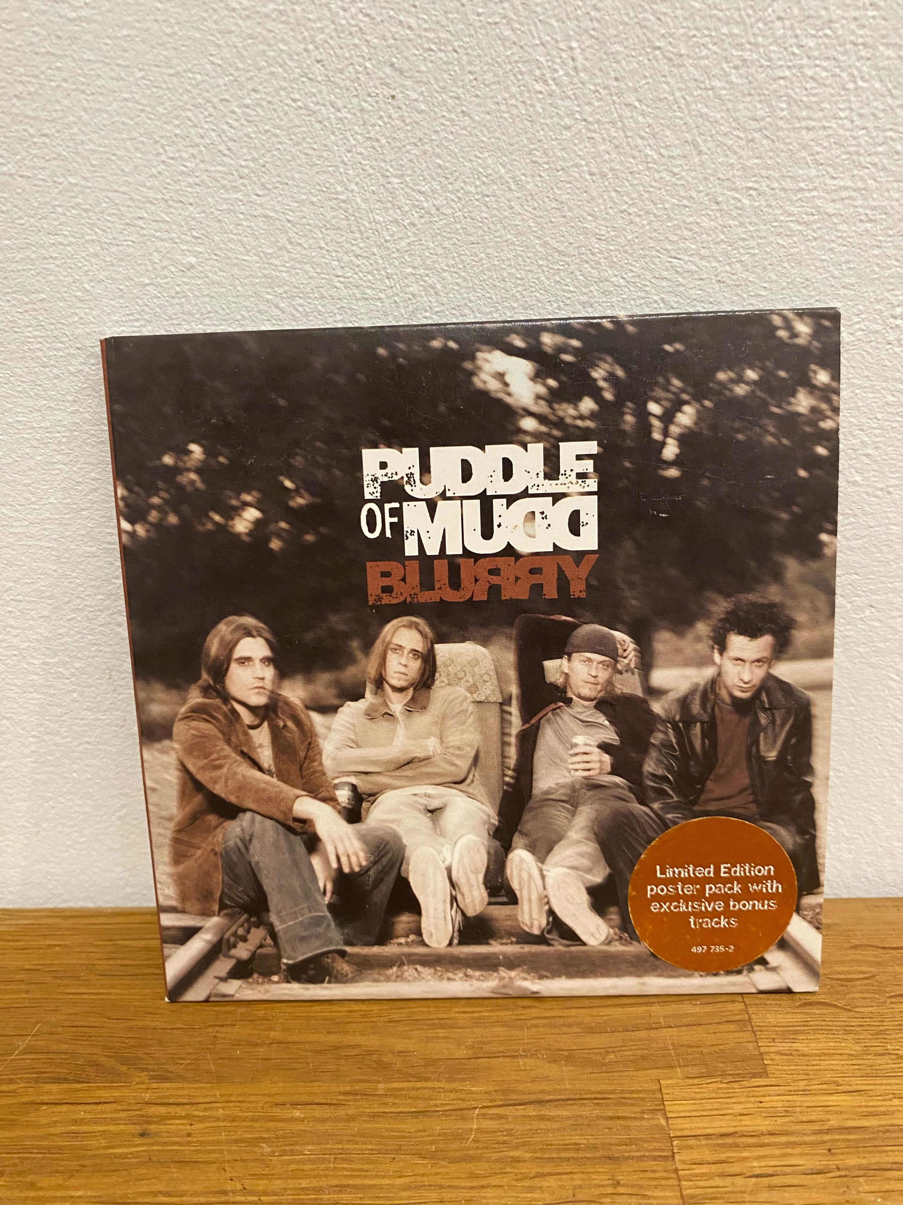 Puddle of Mudd - Blurry , Limited edition poster pack cd single