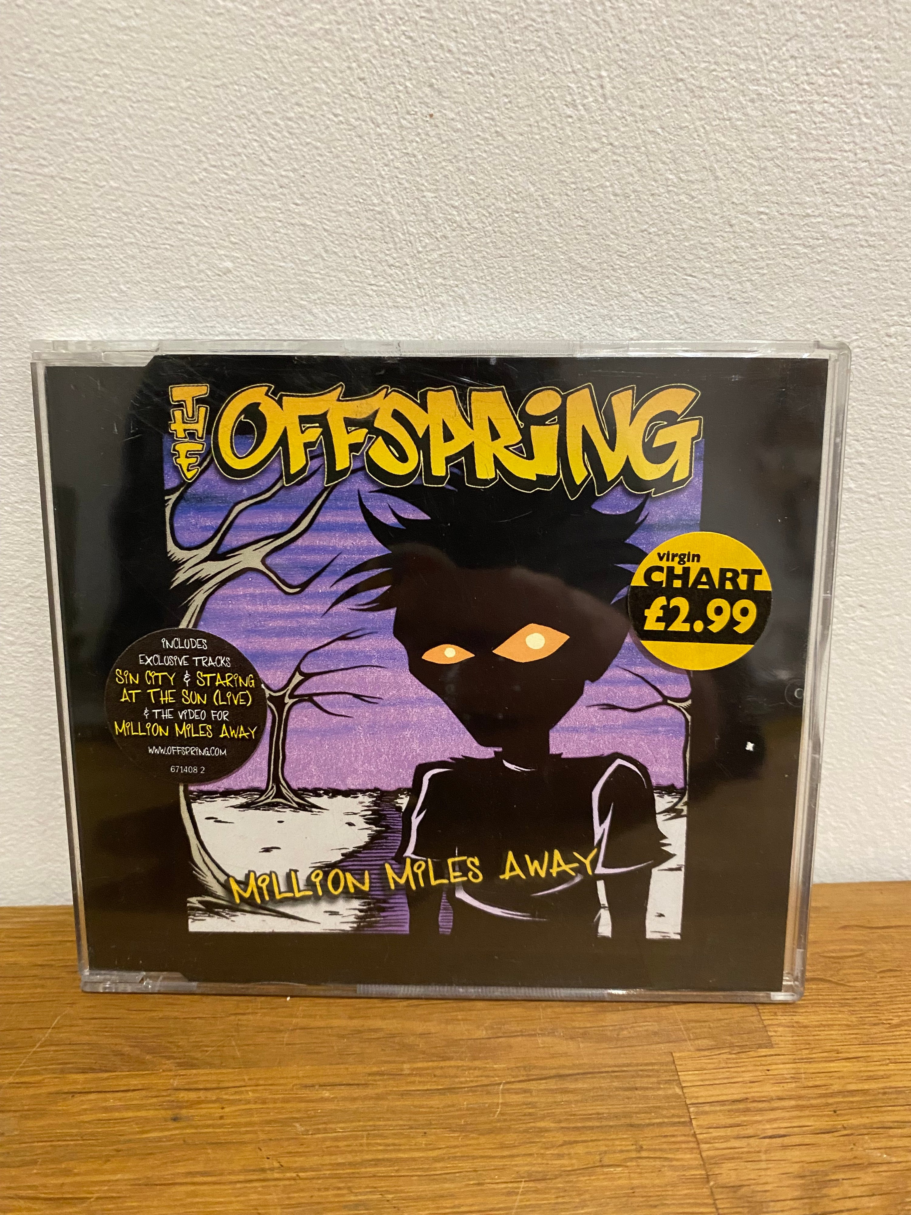 The Offspring- Million miles away, 2001 cd single