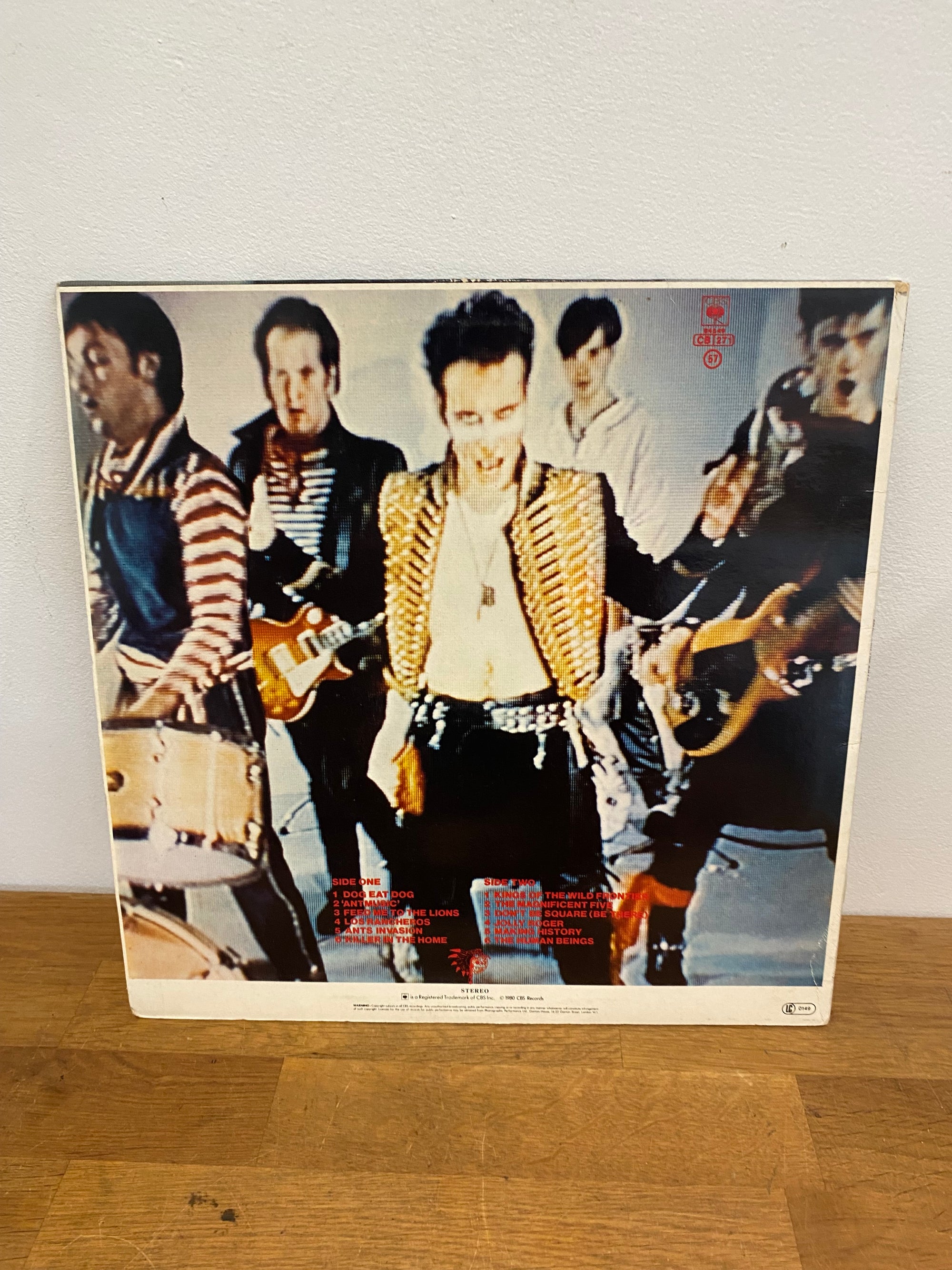 Adam and the ants - Kings of the wild frontier, vinyl album , CBS 84549, 1980