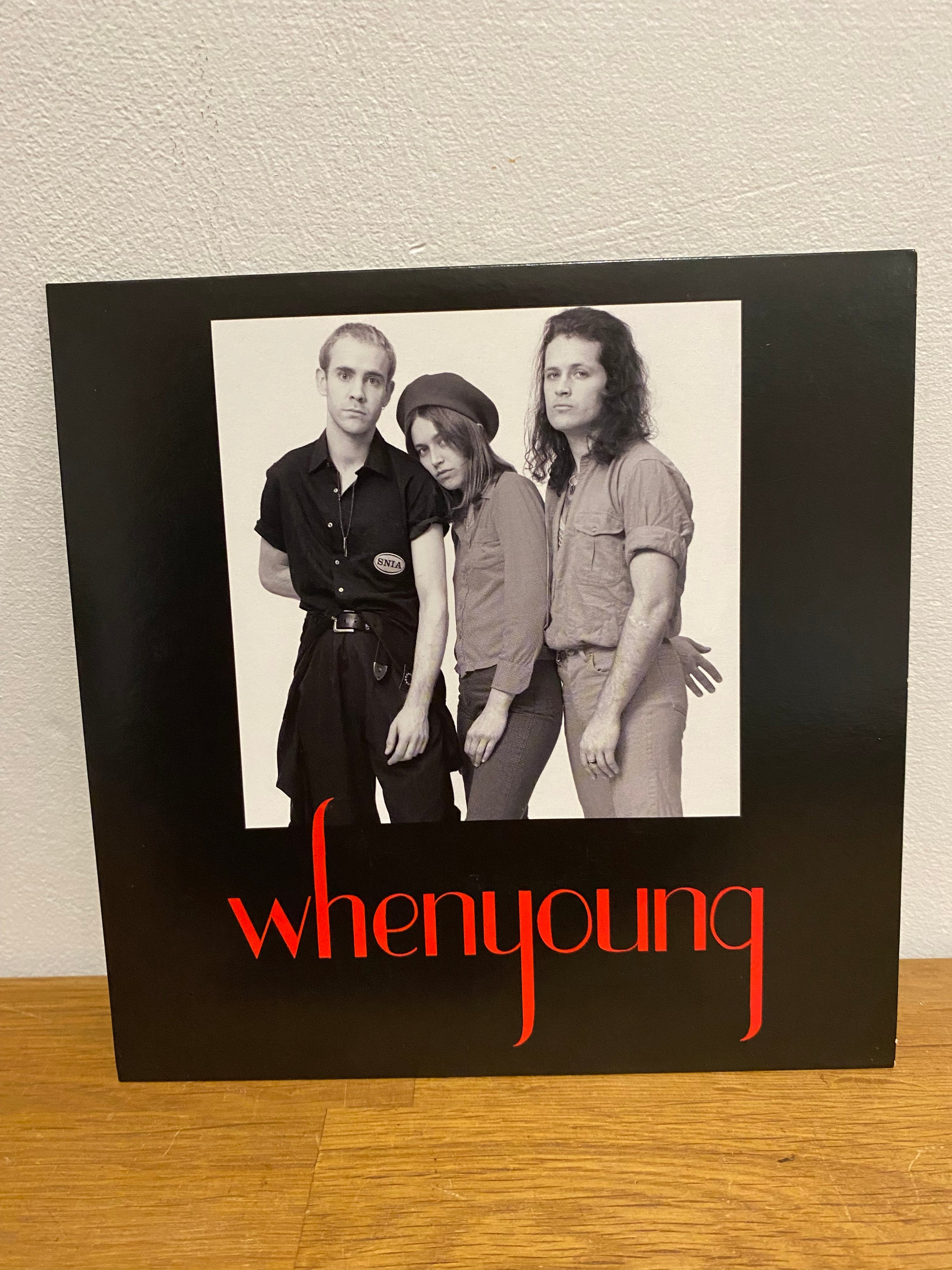 Whenyoung - Actor 7” red vinyl, Hate Hate Hate records 2017