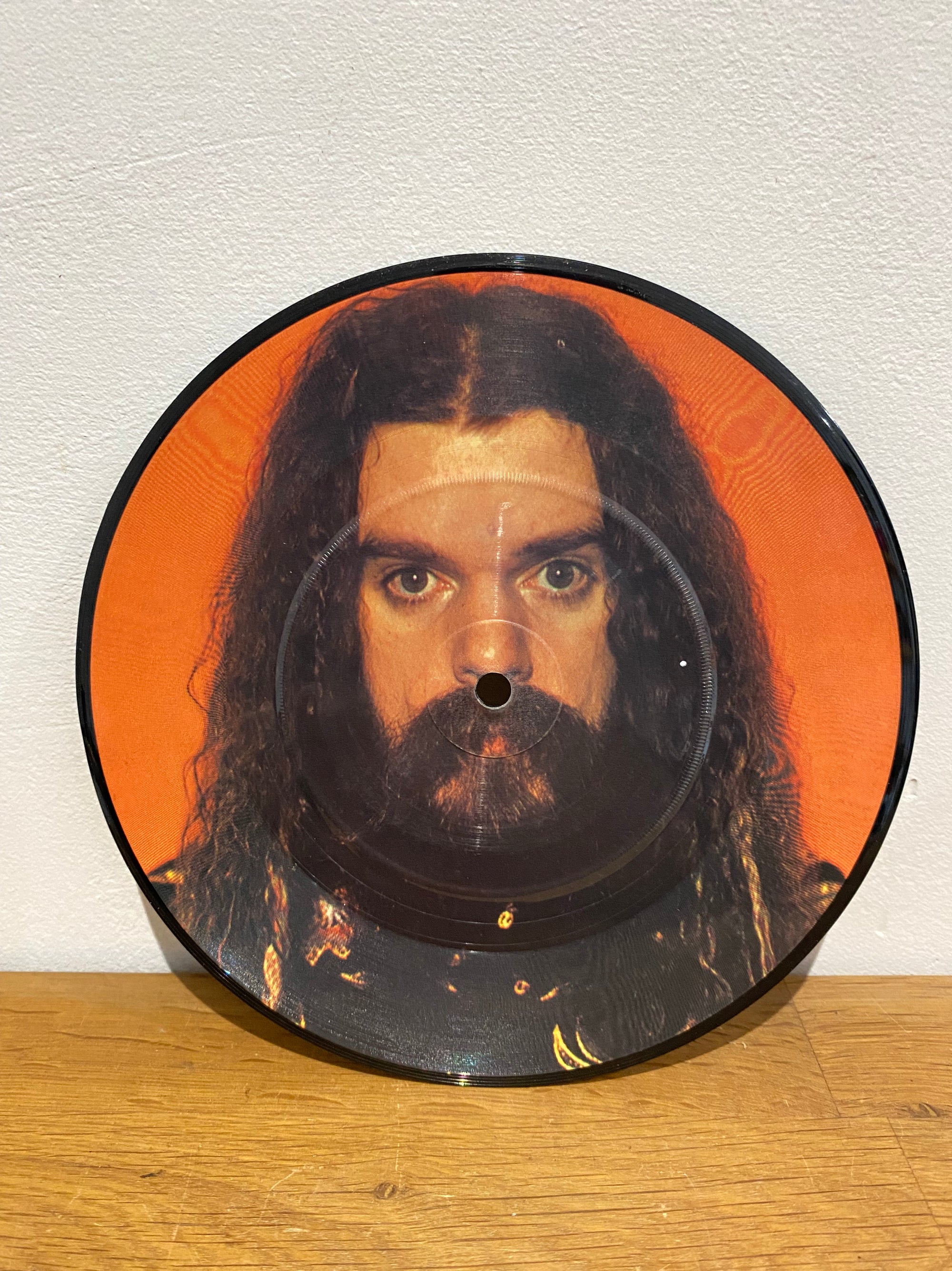 Roy Wood - (We’re) On the road again. 7” picture disc , Warner Bros 1979.