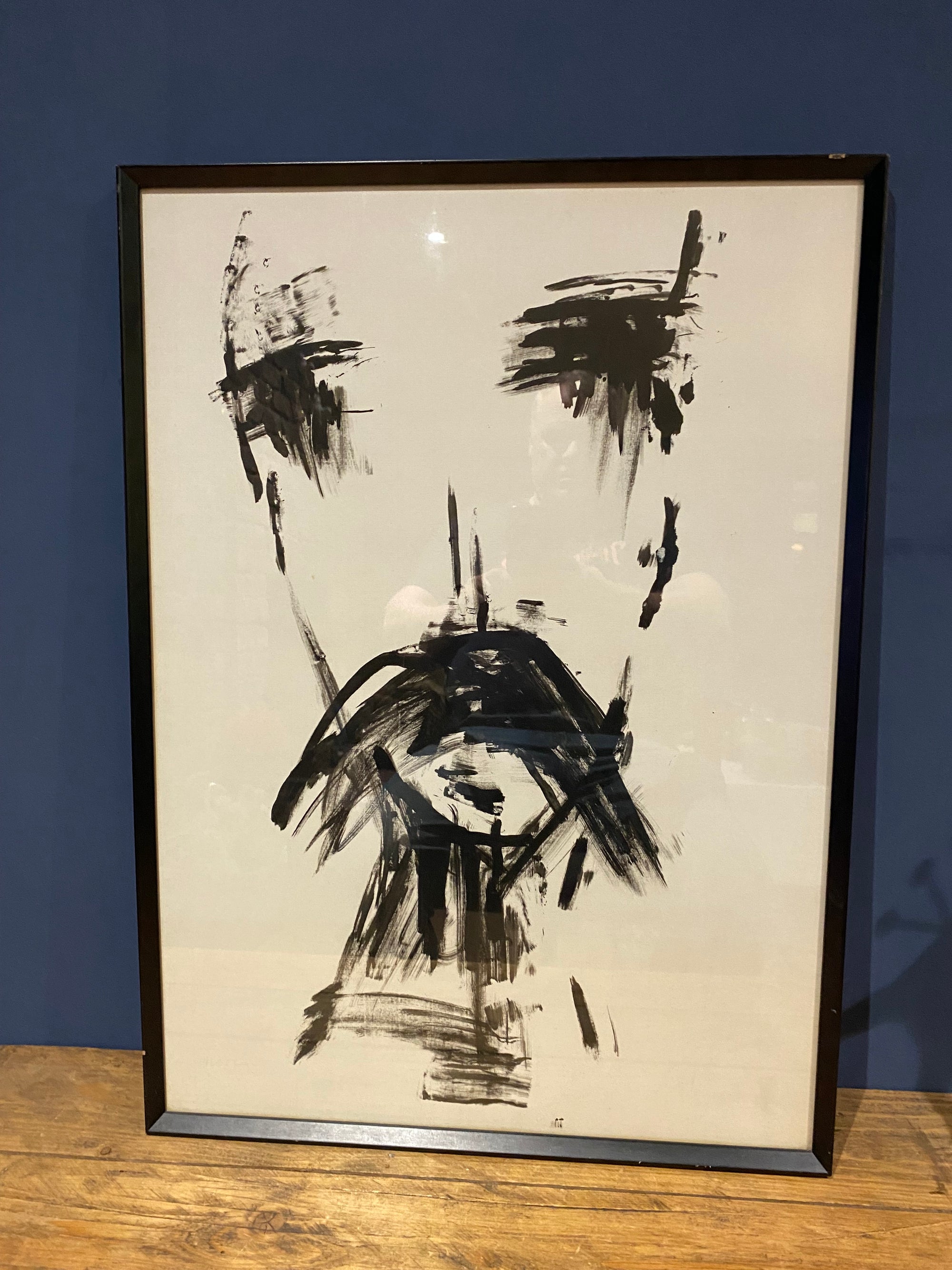 Freddie Mercury Framed Picture - in the manor of Reuben Nakian