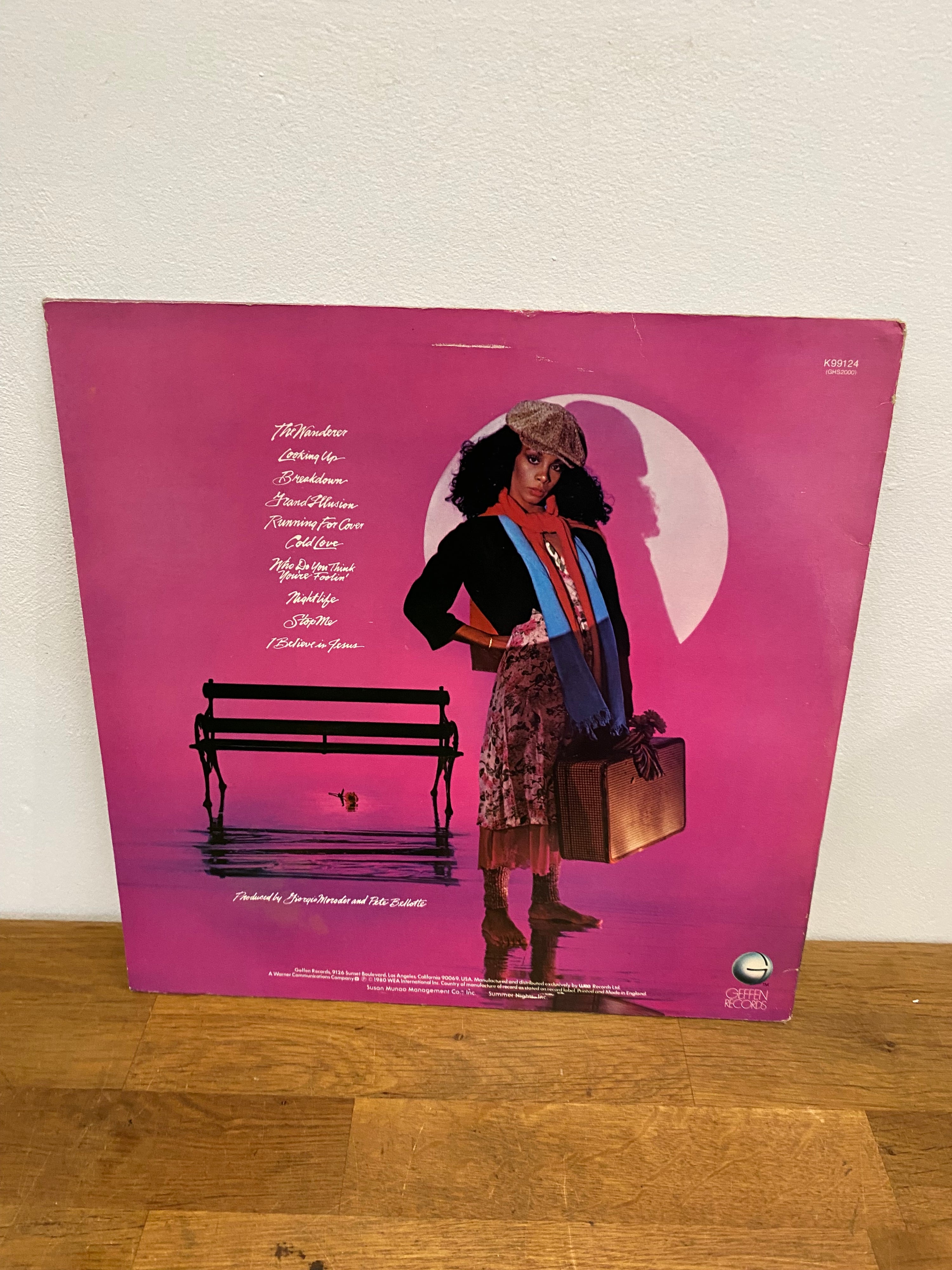 Donna Summer- The Wanderer, LP Vinyl ,Geffen records , 1980